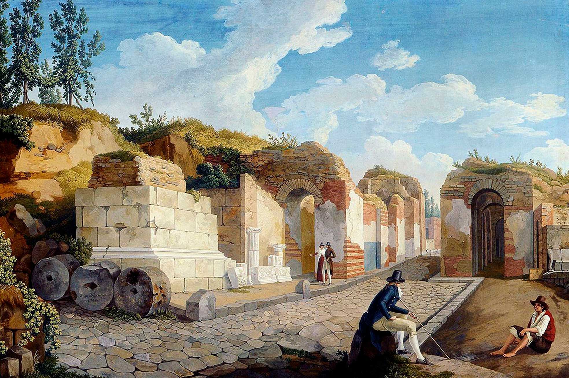 Las antigüedades de Pompeya y Herculano: fama y secretismo