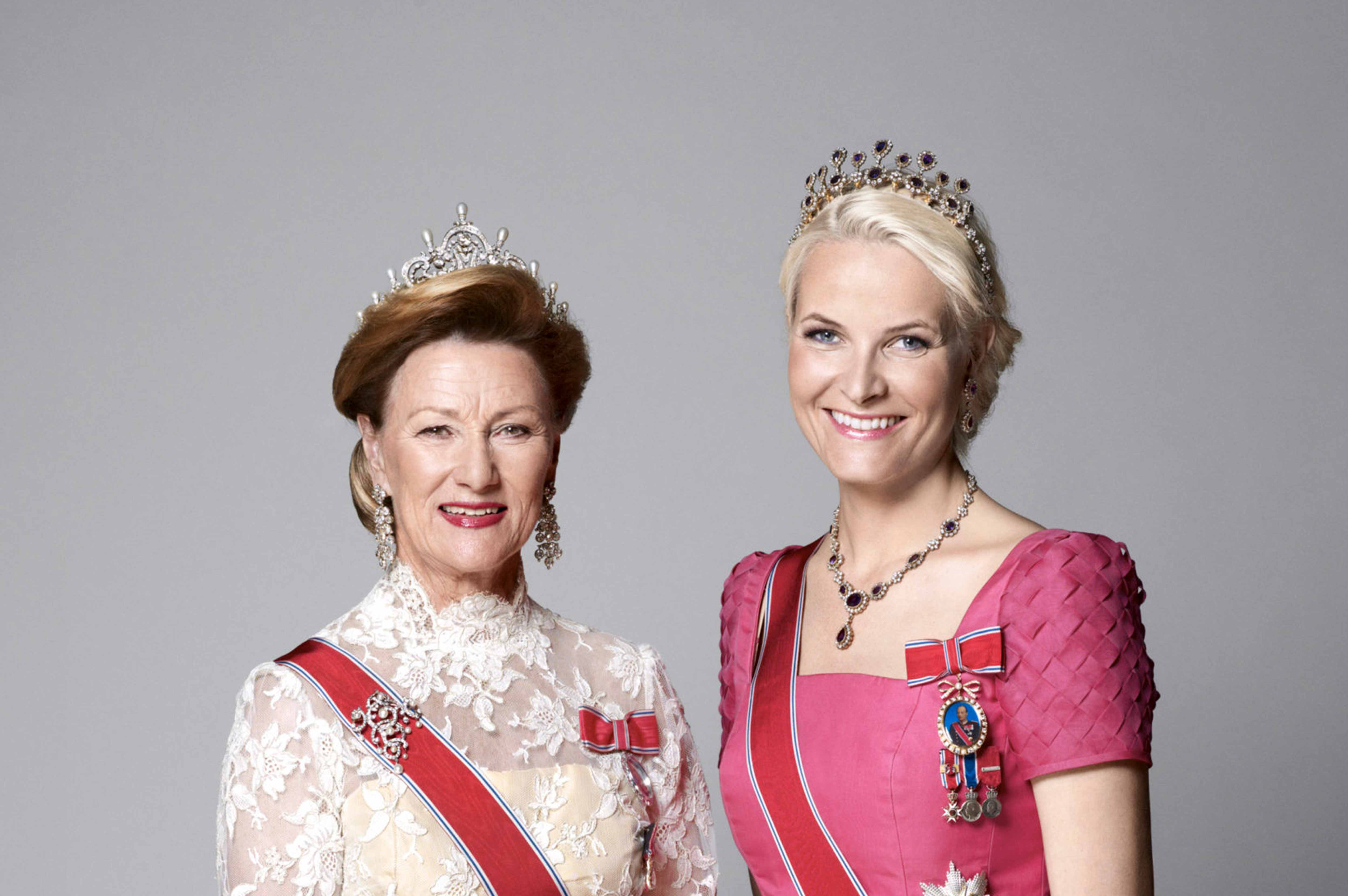 La variada colección de tiaras de la familia real noruega