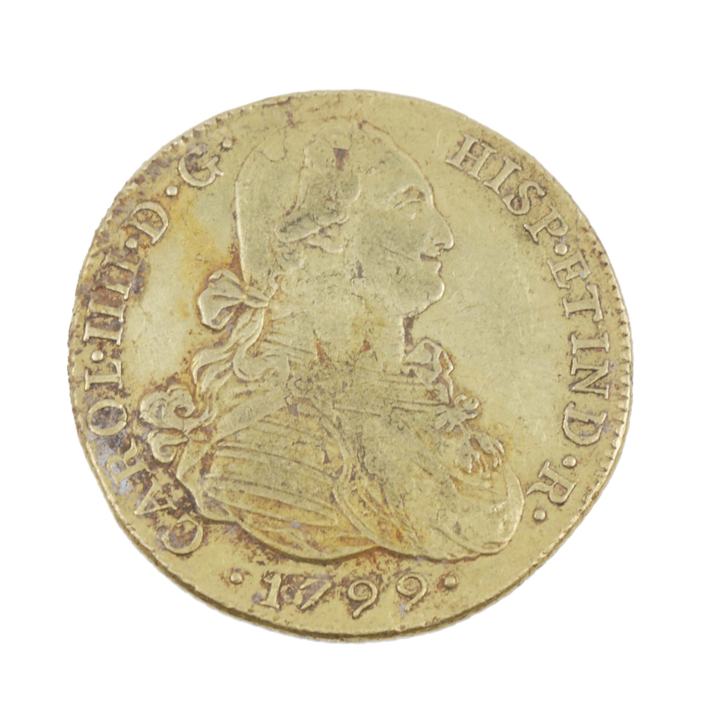 MONEDA DE CARLOS IV, 1799.