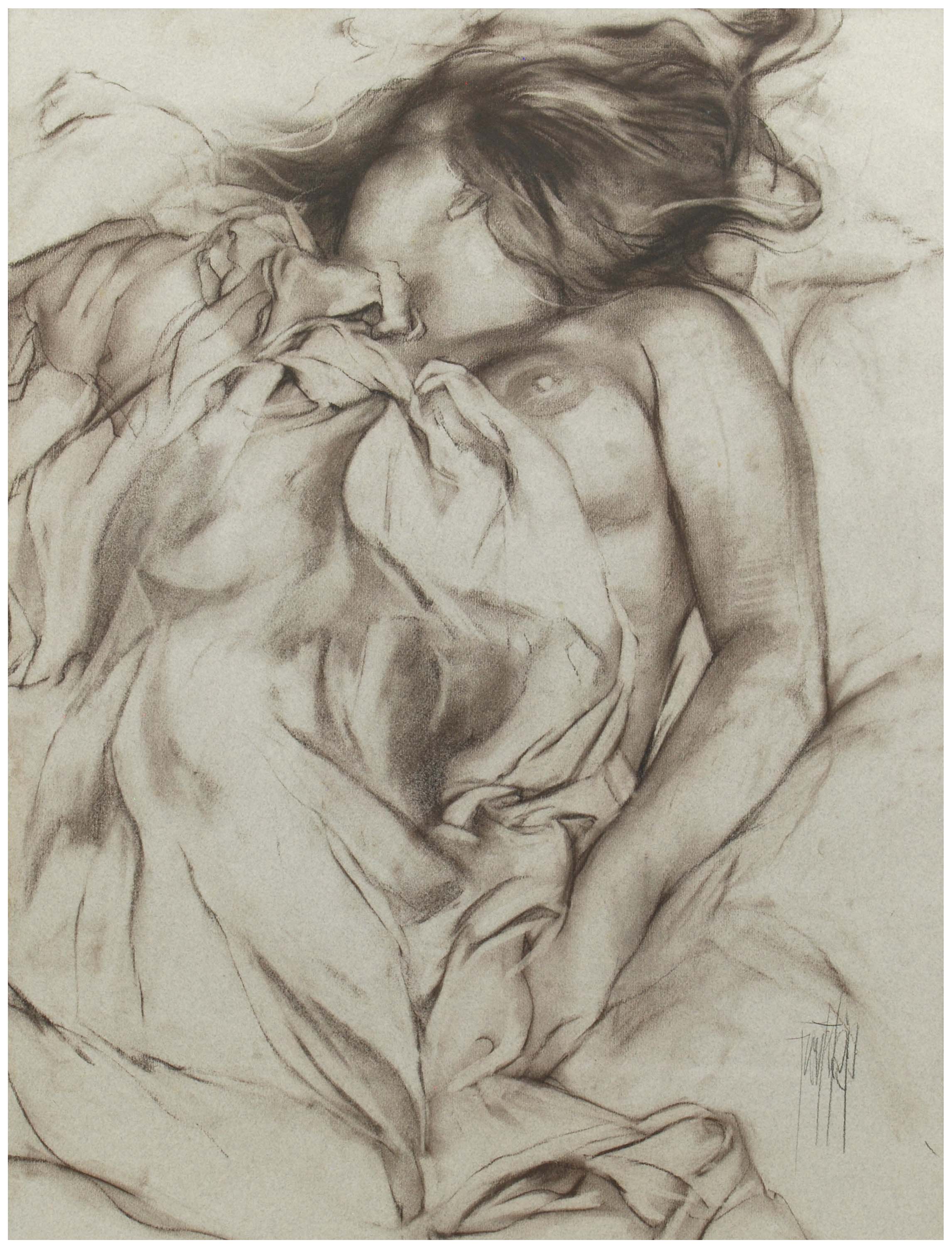 JOSÉ LUIS FUENTETAJA (1951) "Sleeping youth".