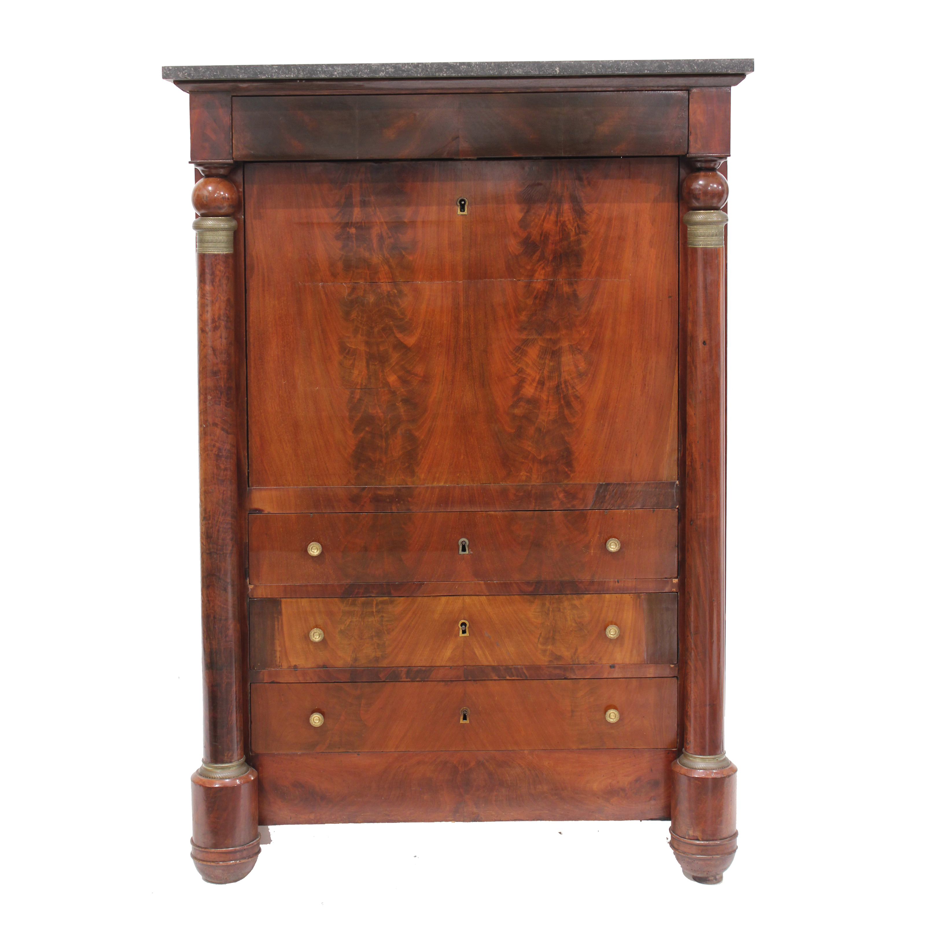 WRITING DESK "Á ABATTANT" (FALL FRONT) FRANCÉS LUIS FELIPE,