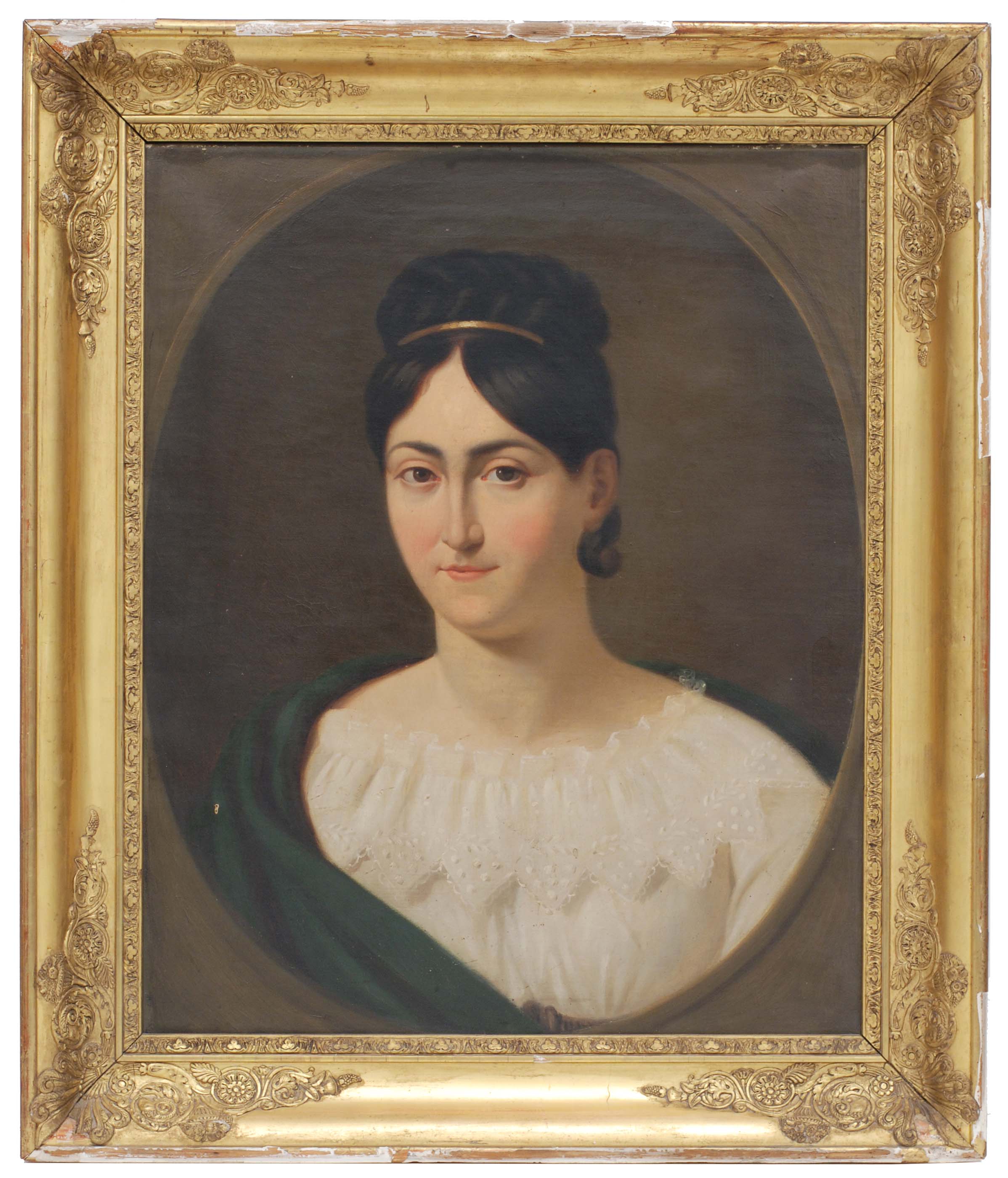 FRENCH SCHOOL, EARLY C19th "PORTRAIT OF BERNARDINE- EUGÉNIE