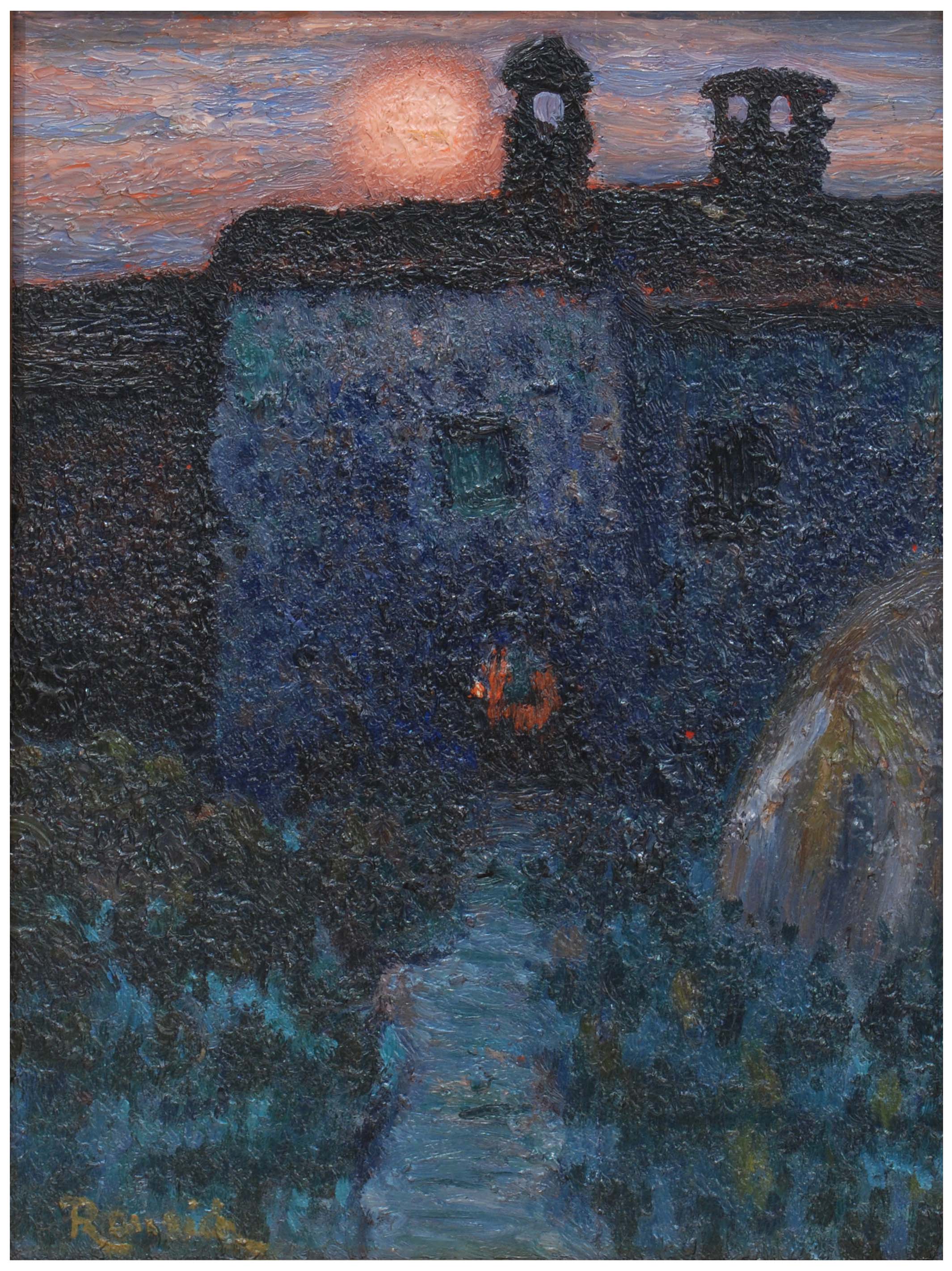 NICOLÁS RAURICH (1871-1945)., "Crepúsculo".