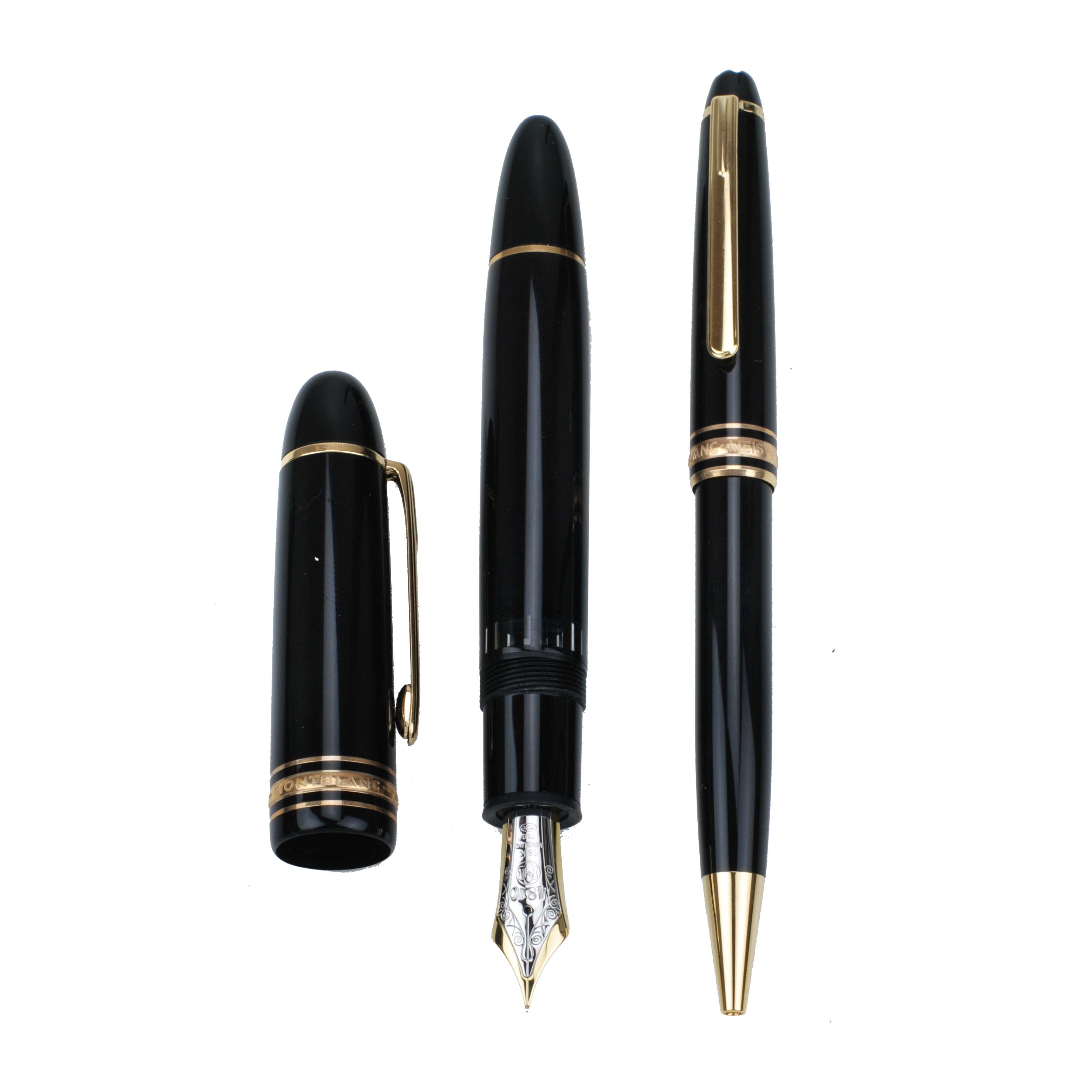 MONTBLANC. PLUMA ESTILOGRÁFICA Nº 149 Y BOLÍGRAFO MEISTERST