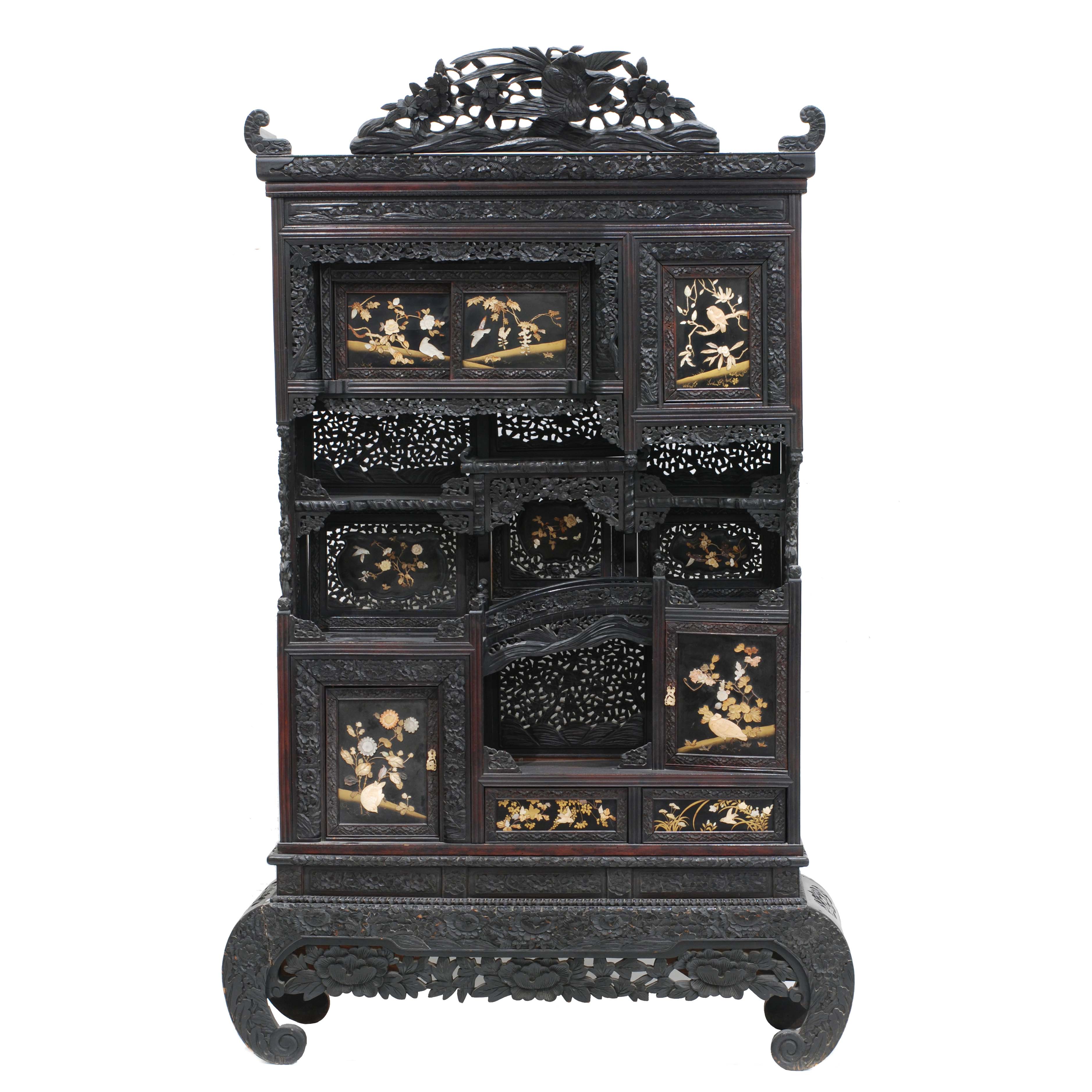 CABINET JAPONÉS, PERIODO MEIJI, FINALES SIGLO XIX