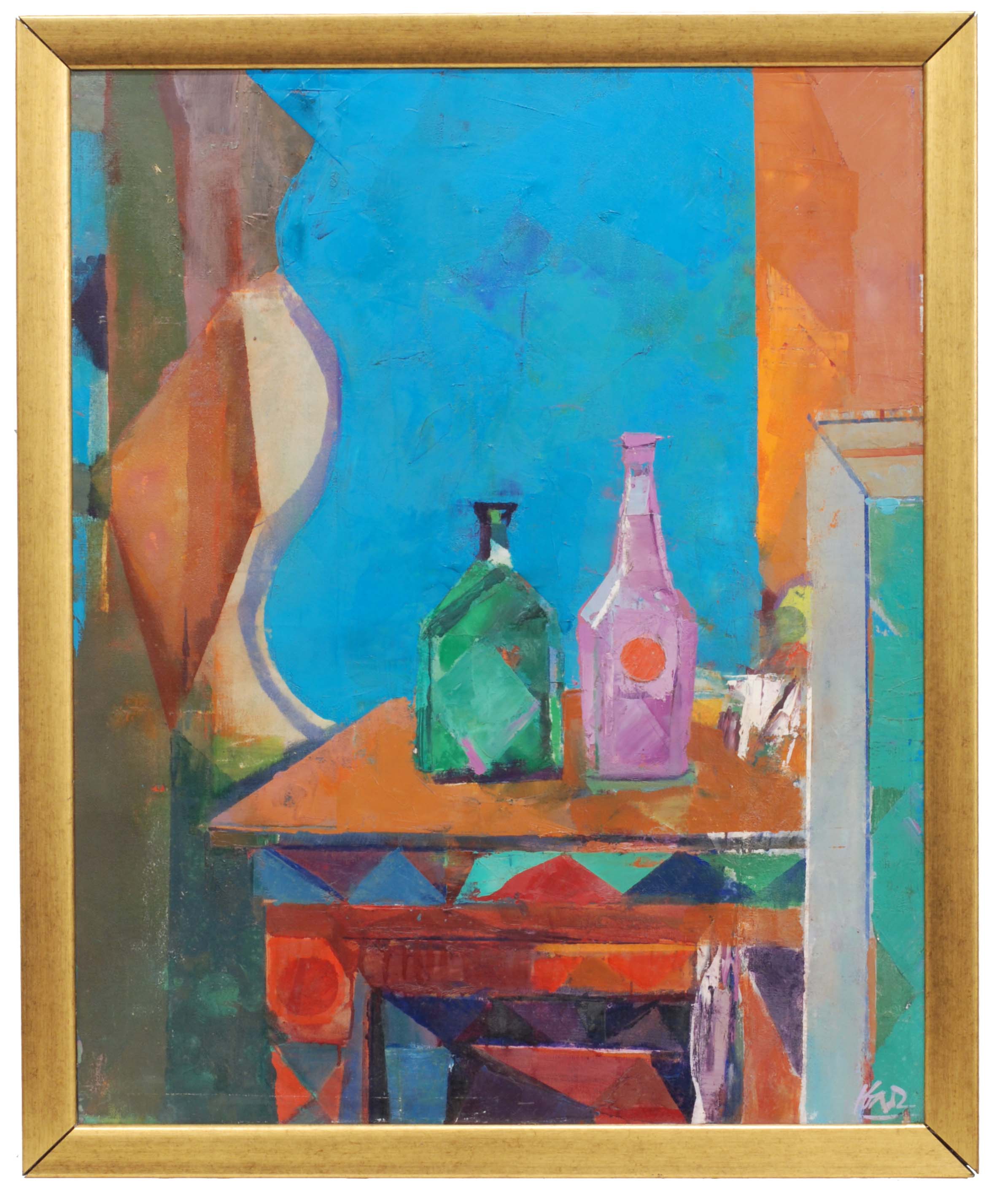 MIQUEL IBARZ (1920-1987) "Botellas"