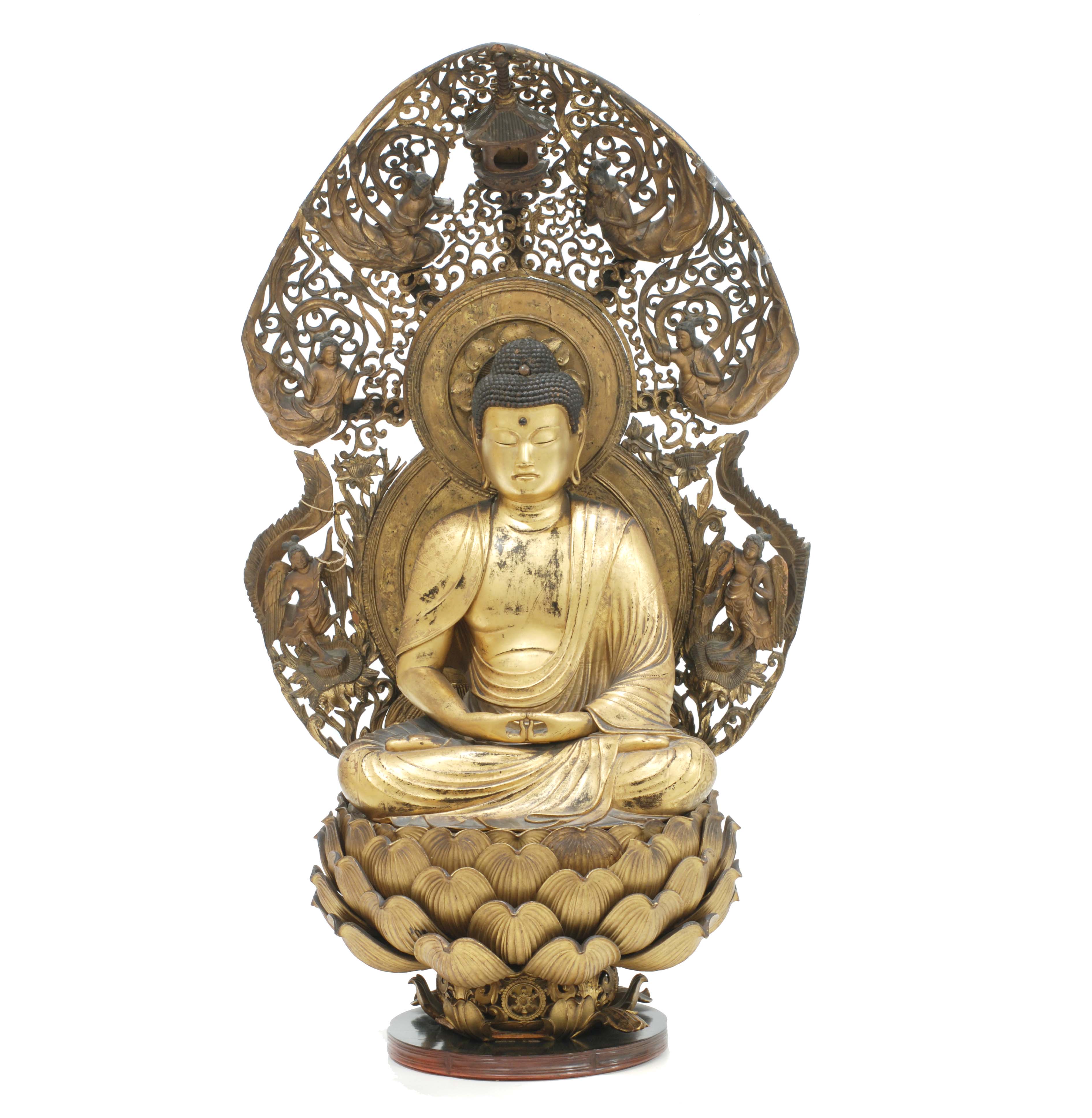 GRAN E IMPORTANTE BUDA JAPONÉS, FINALES SIGLO XIX- PRINCIPI