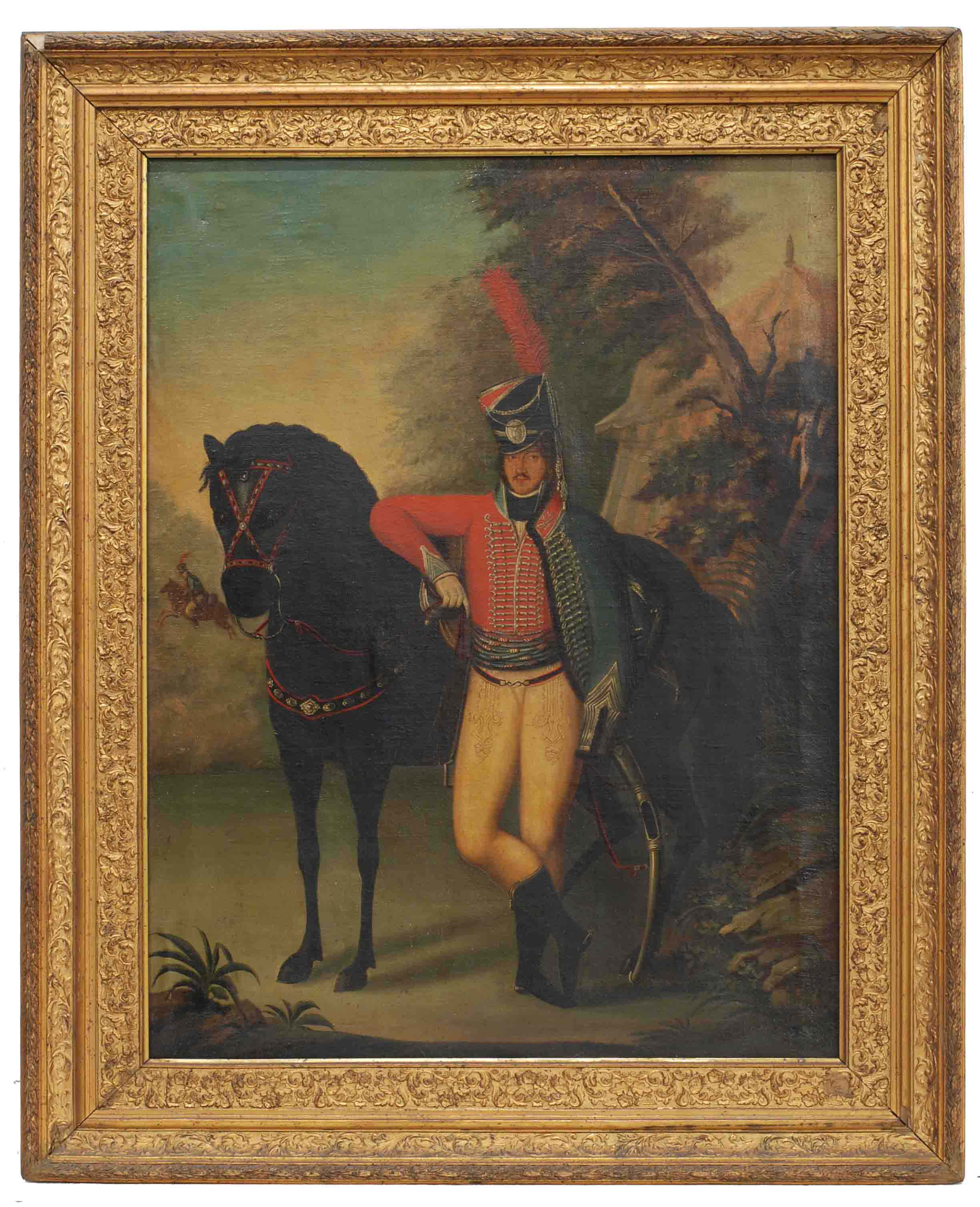 LORENZO BARRUTIA (Activo ca. 1790-1840). "Militar".