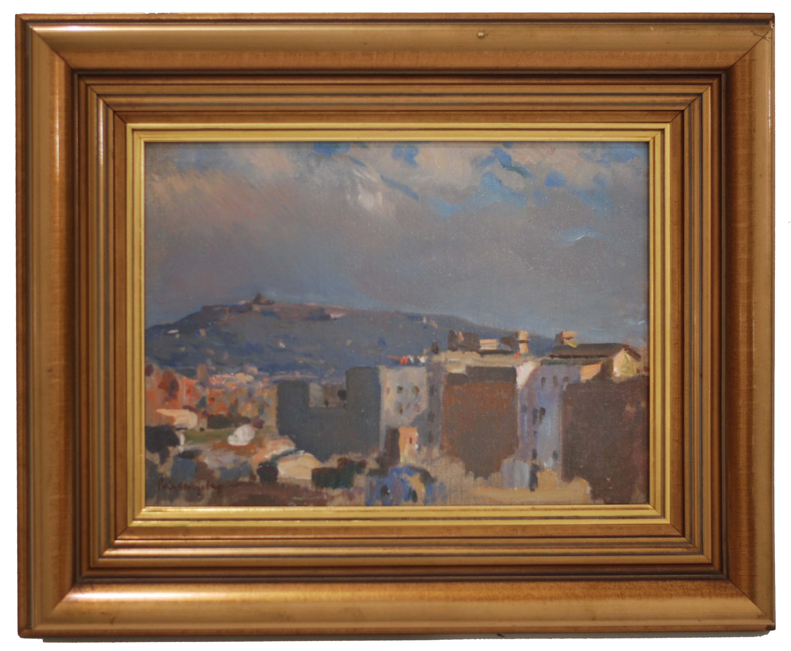 JOSEP PUIGDENGOLAS BARELLA (1906-1987) "Vistas desde el tal