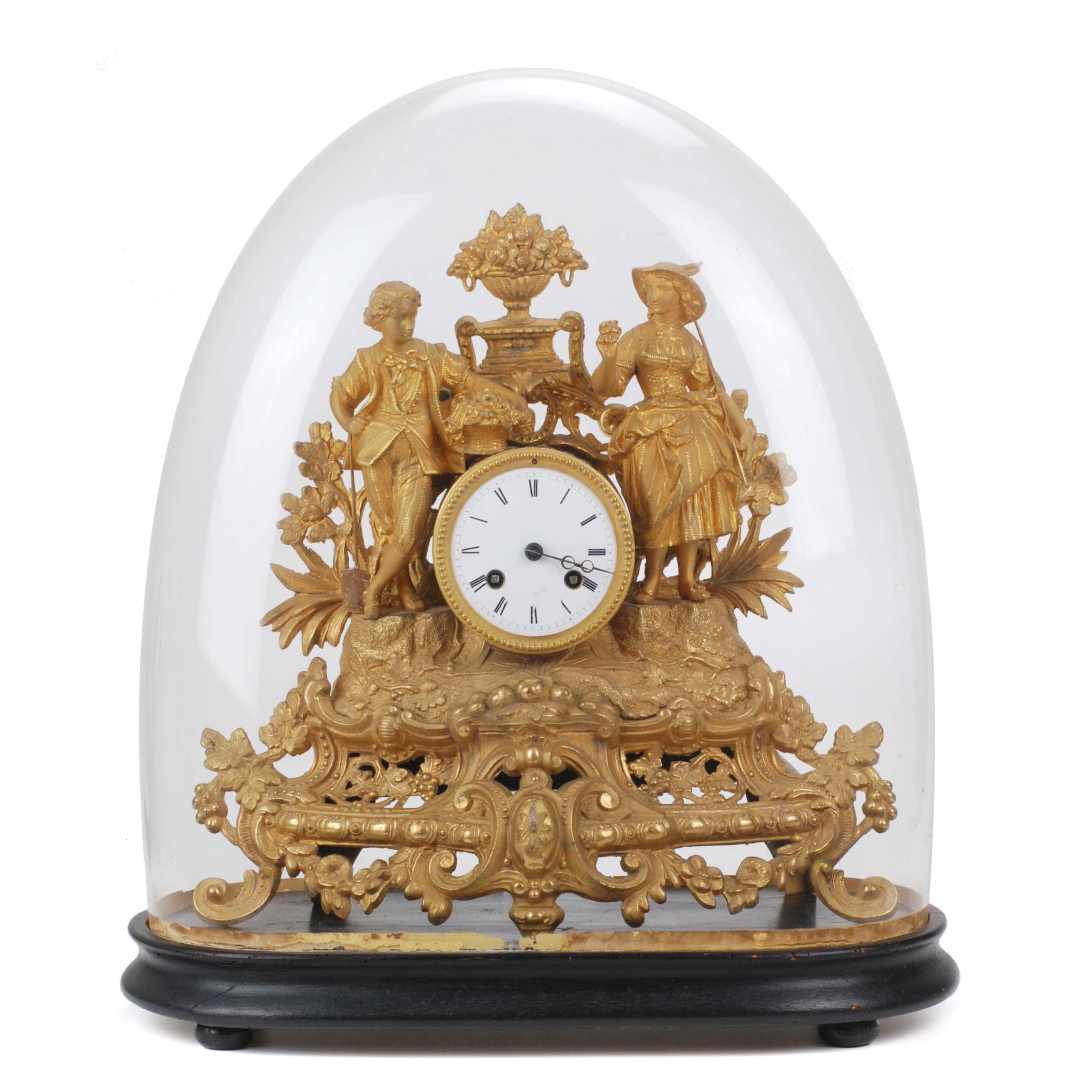 RELOJ FRANCÉS NAPOLEÓN III, TERCER CUARTO SIGLO XIX