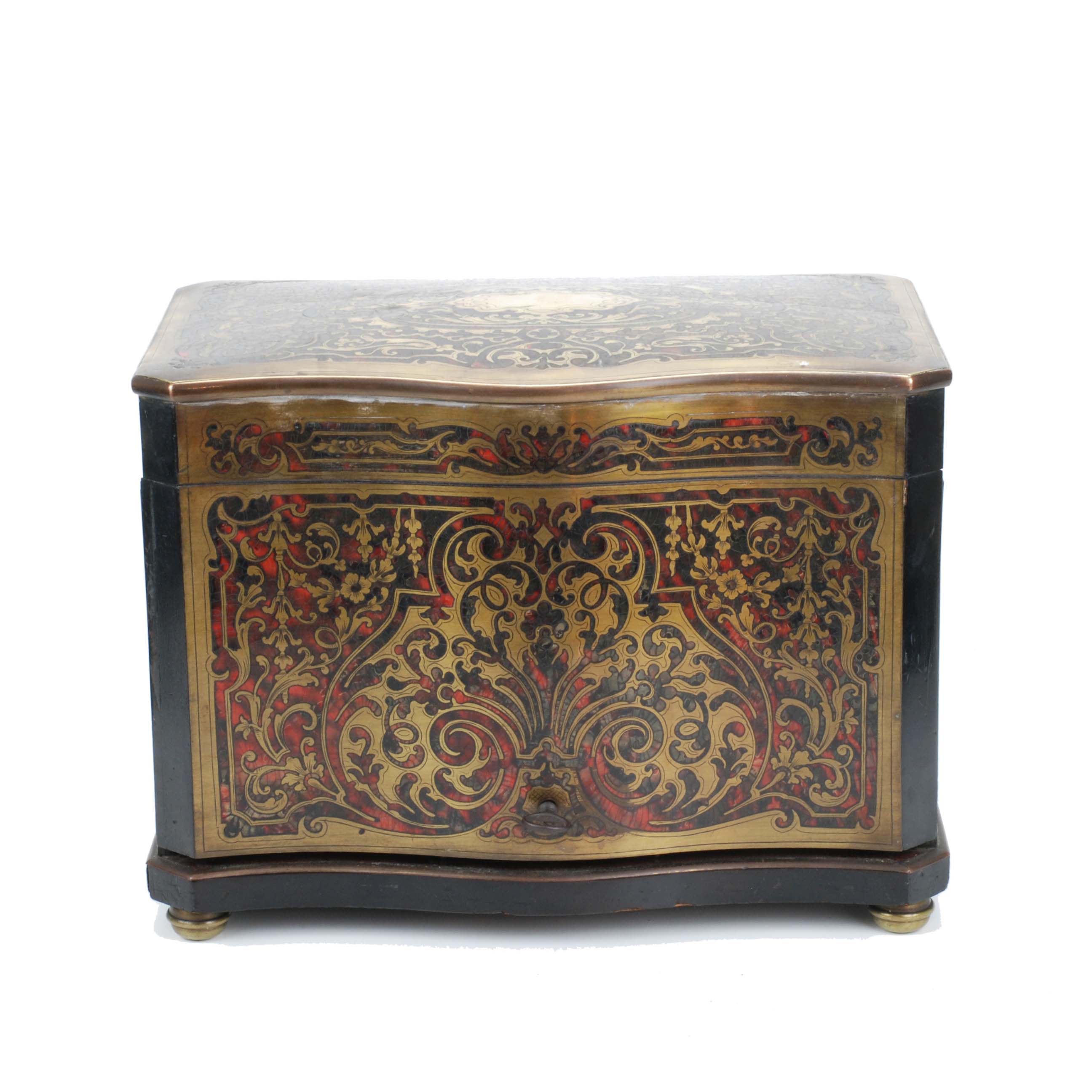 HUMIDOR PARA PUROS FRANCÉS, SIGLO XIX