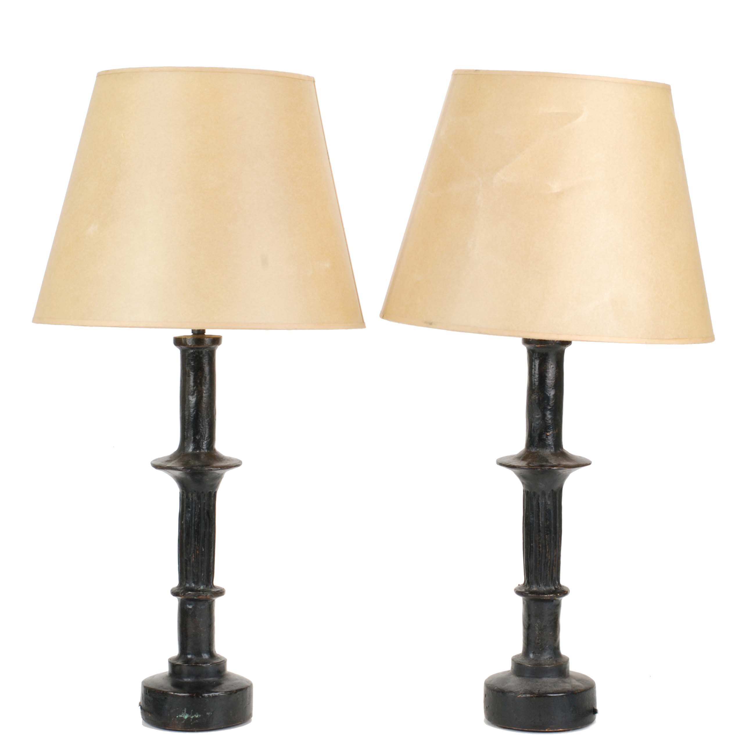 COUPLE OF LAMPS, MID. 20TH CENTURY.