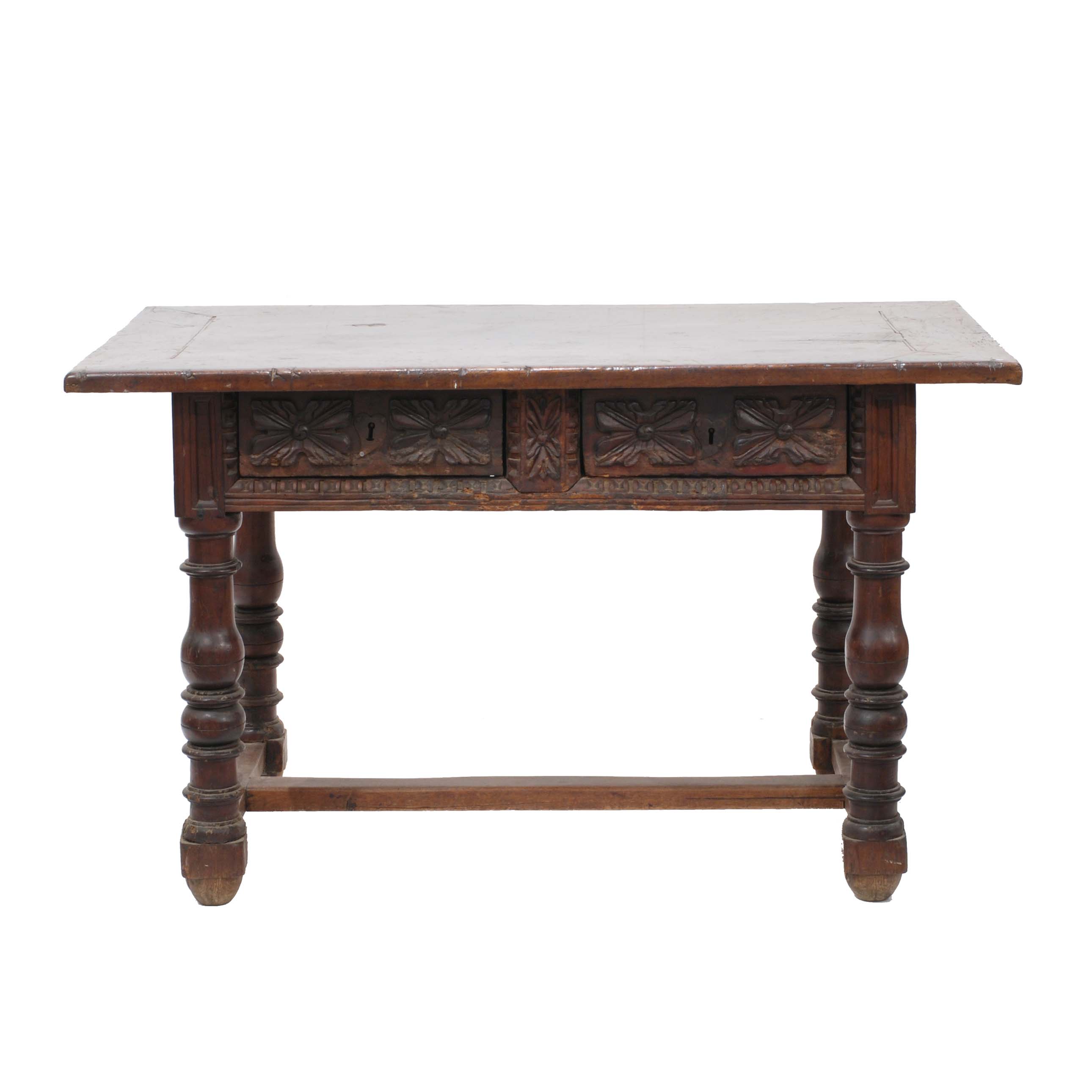 CASTILIAN CENTRE TABLE, C17th-18th