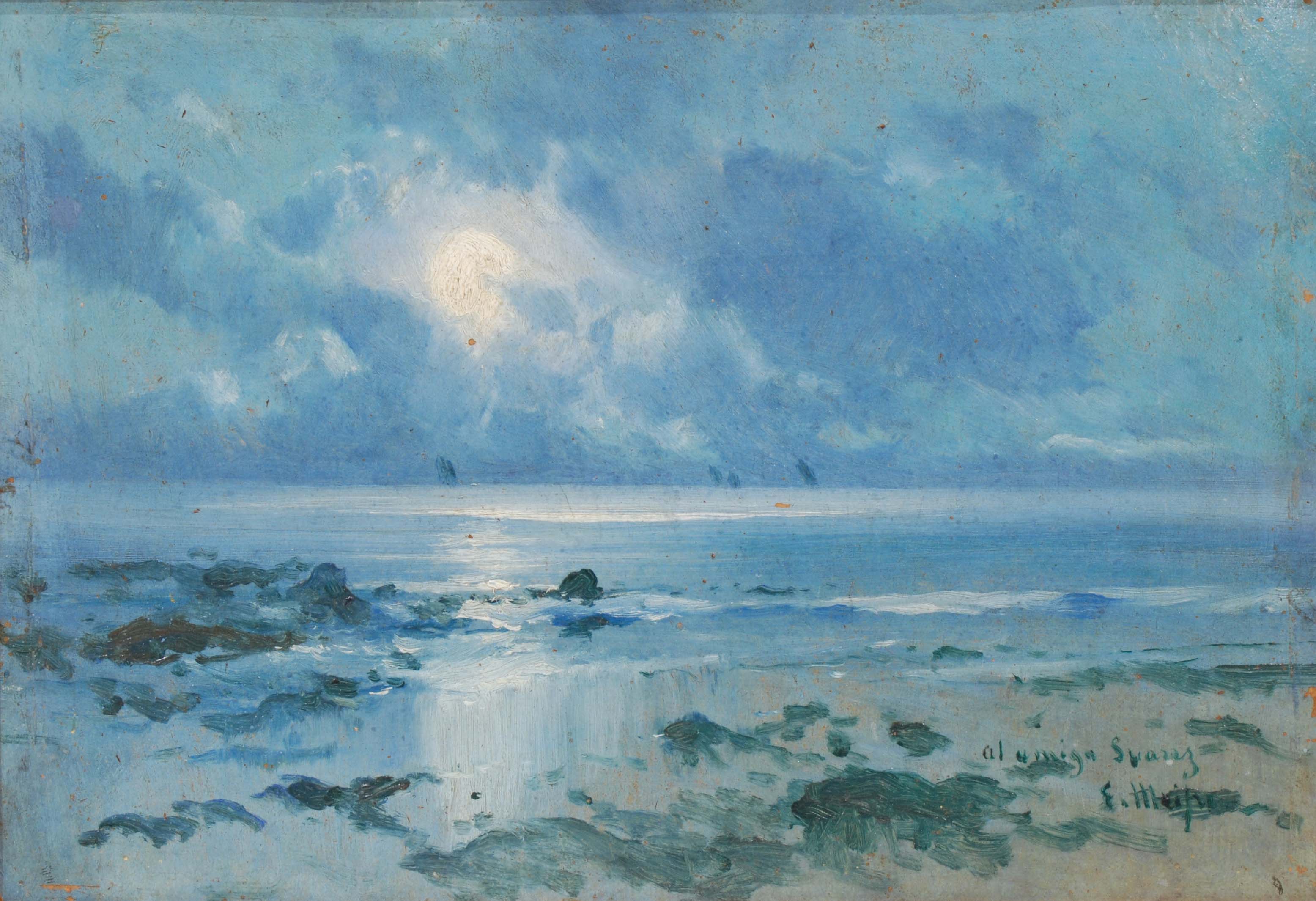 ELISEU MEIFRÉN ROIG (1859-1940) "SEASCAPE".