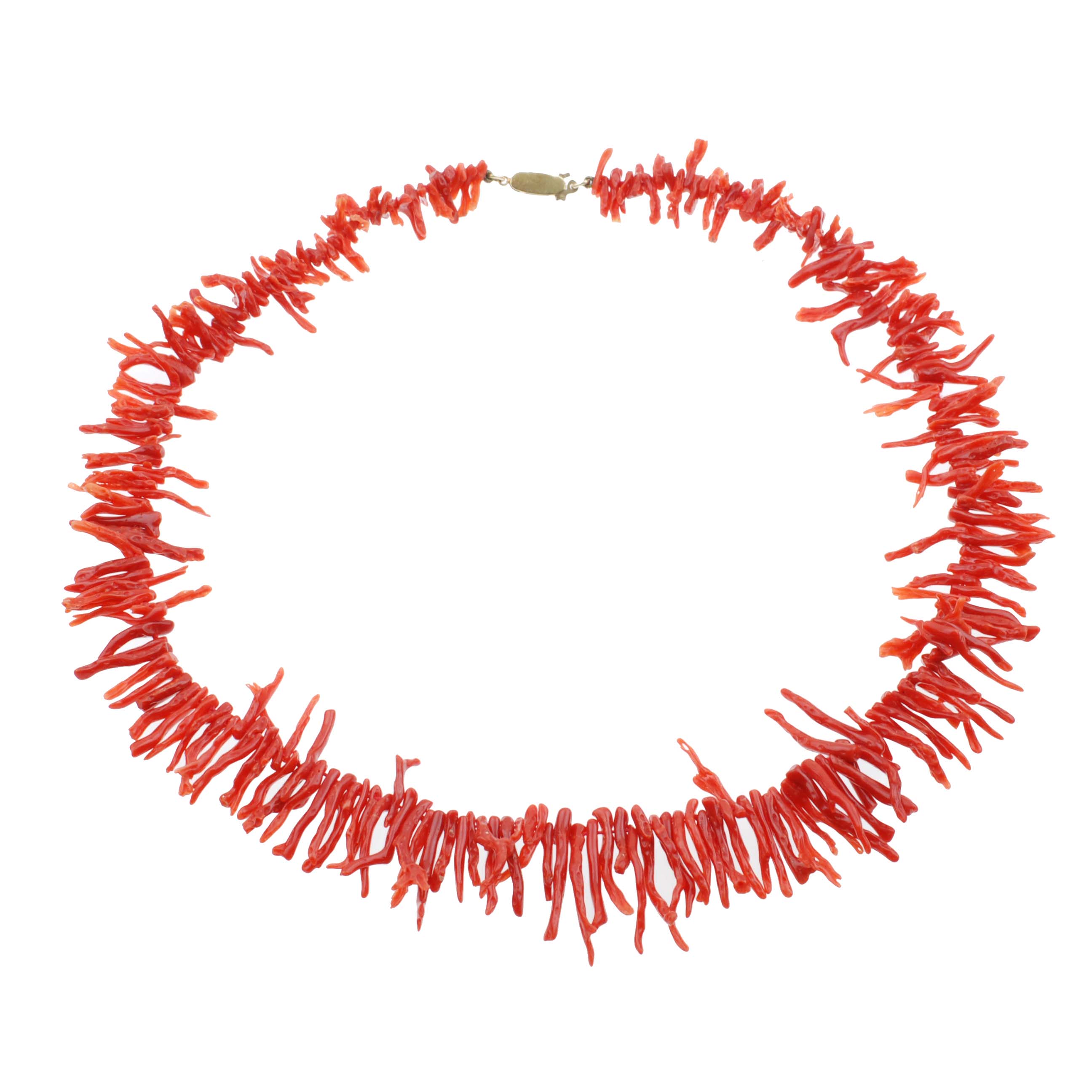 NECKLACE IN CORAL.