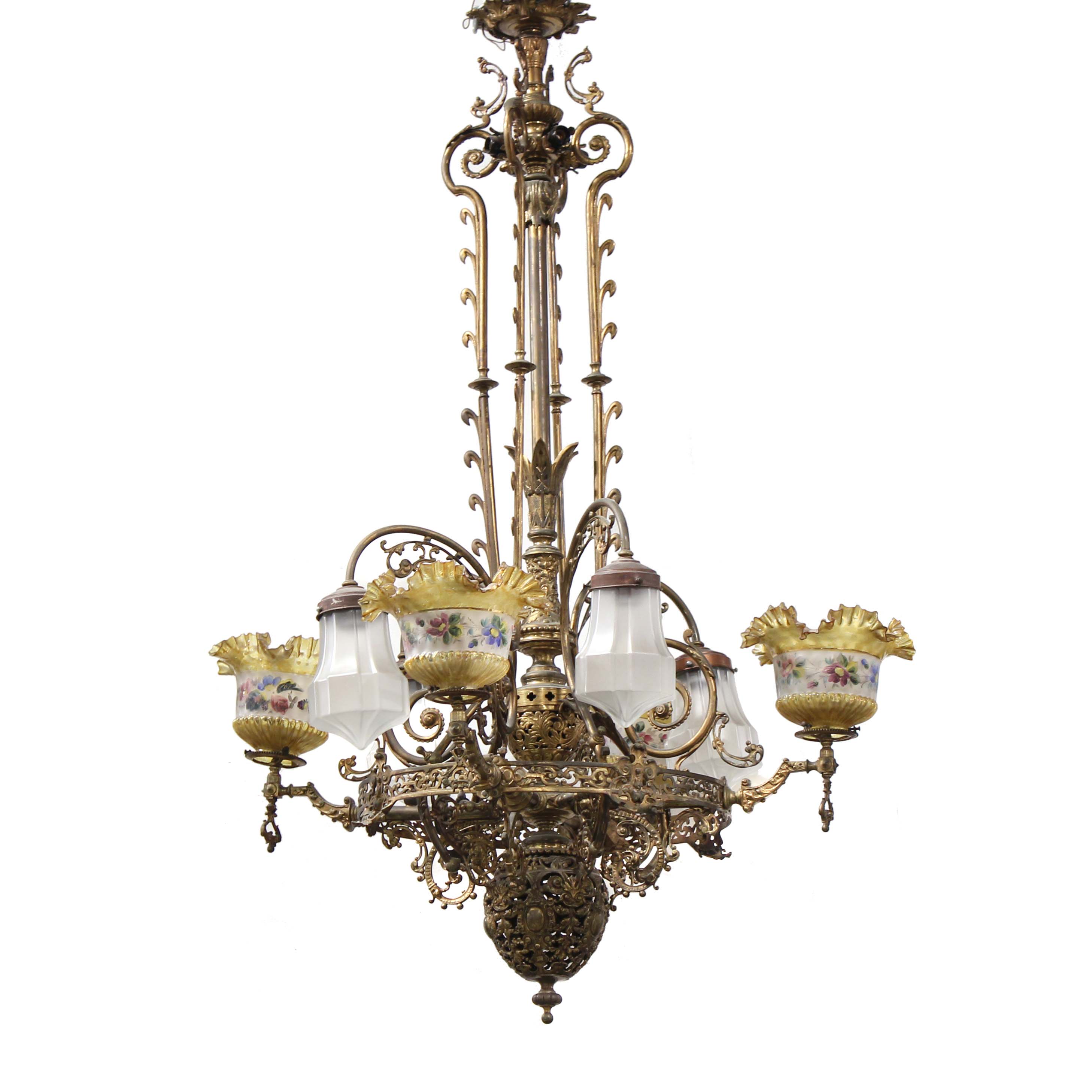 GAS LAMP, EARLY 20TH CENTURY. 