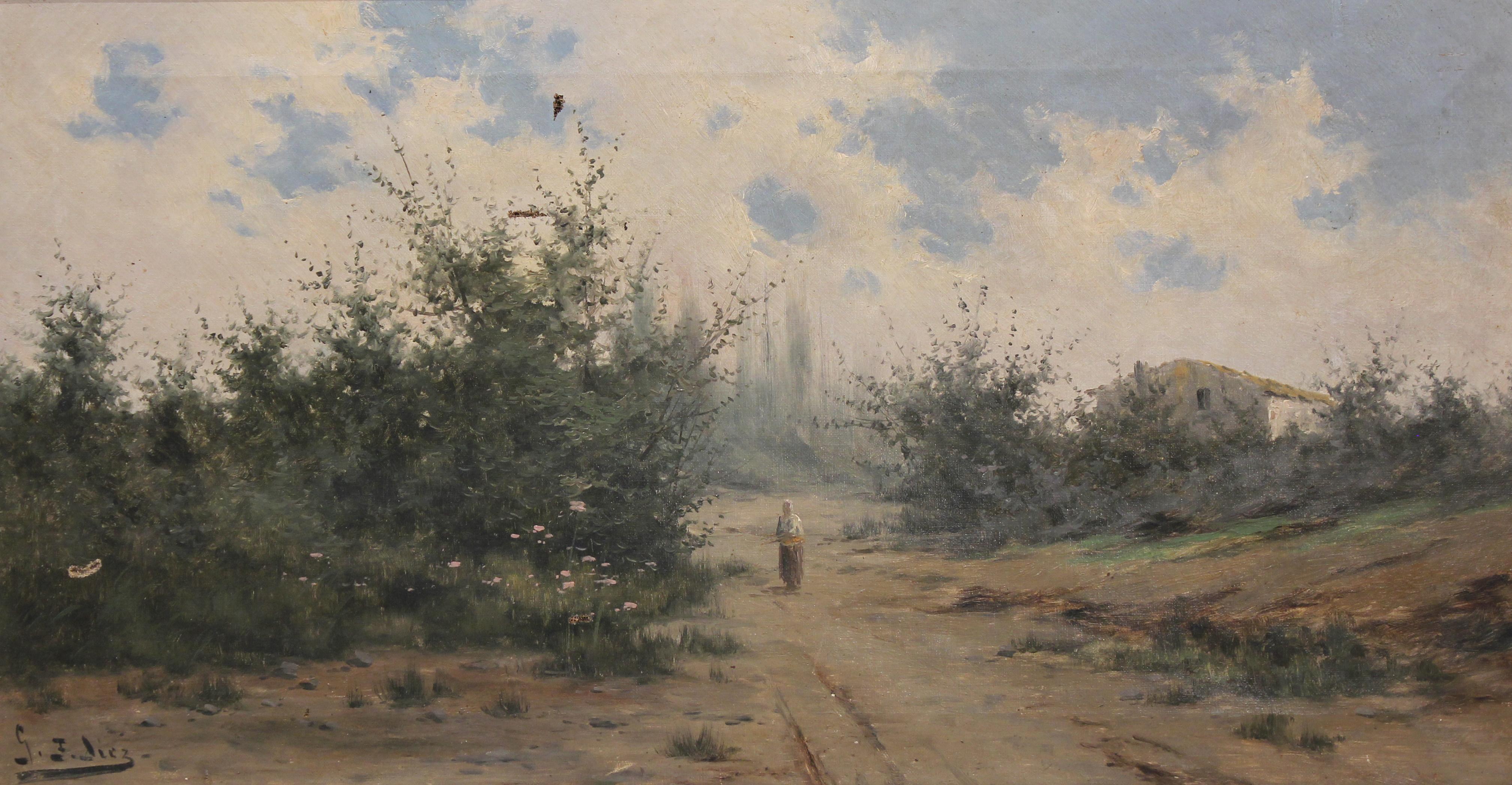 19/20TH CENTURY SPANISH SCHOOL "PAISAJE".