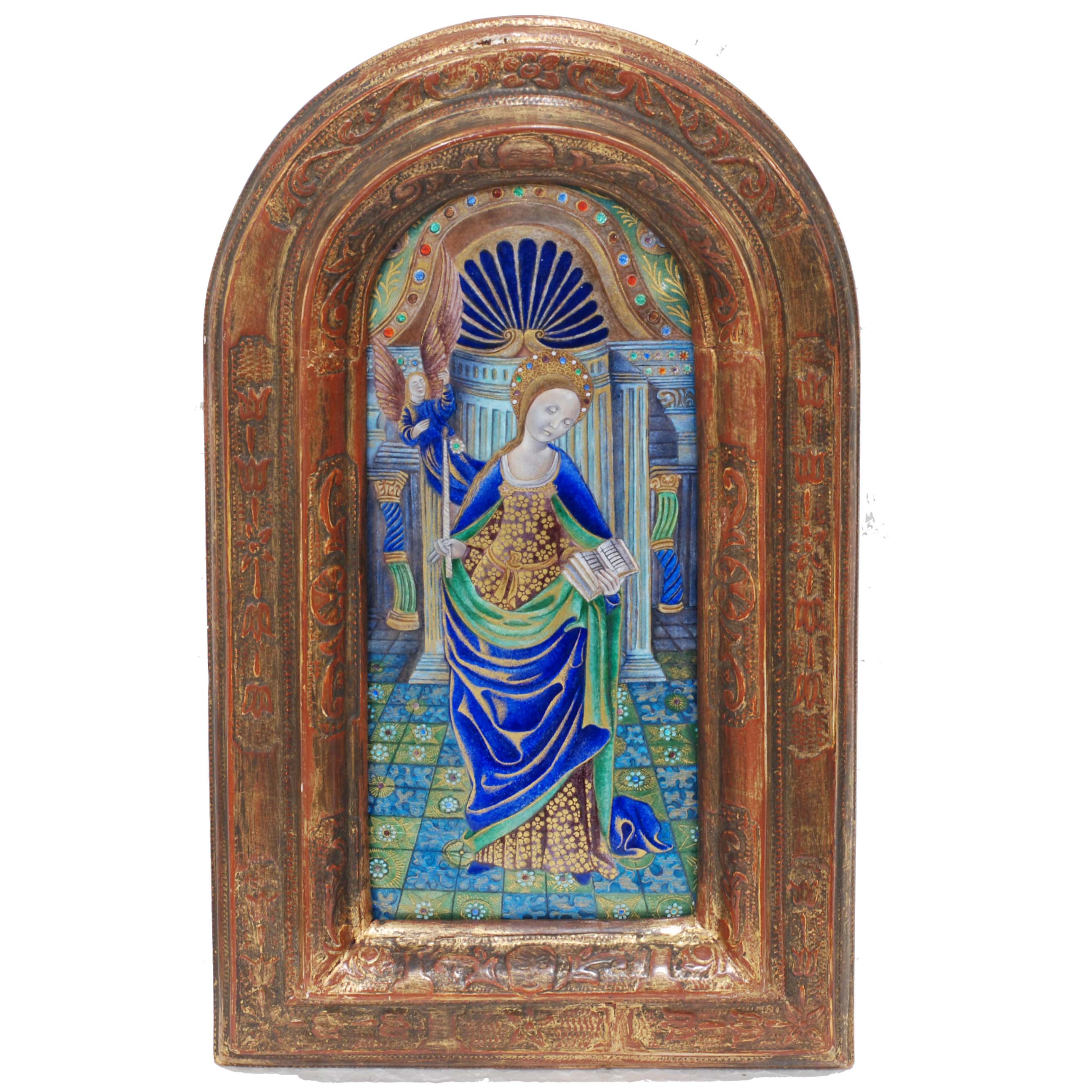 MORATÓ&#39;S WORKSHOP. "SAINT GENEVIEVE, PATRON SAINT OF PARIS"