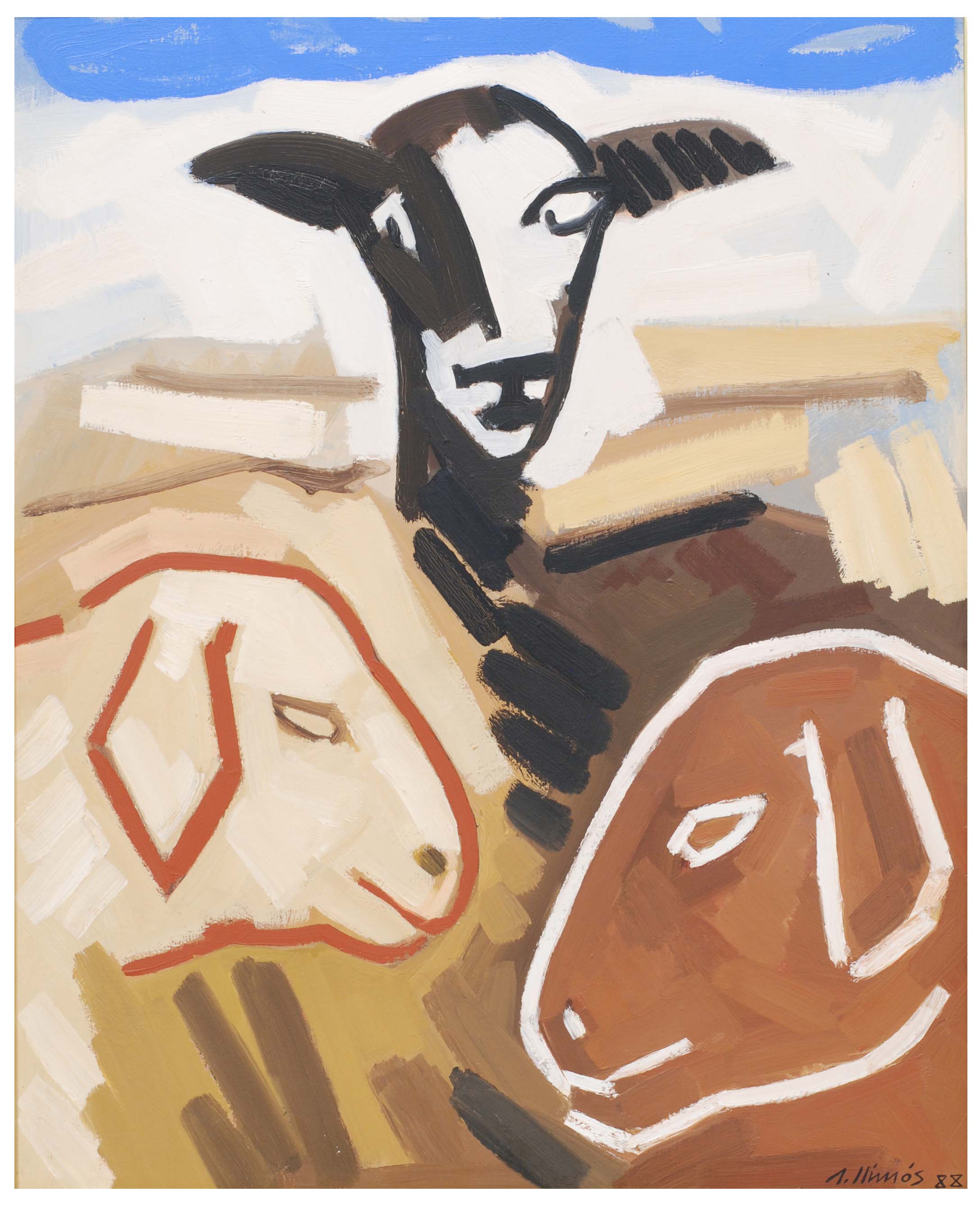 ROBERT LLIMÓS (1943). "SHEEP", 1988.