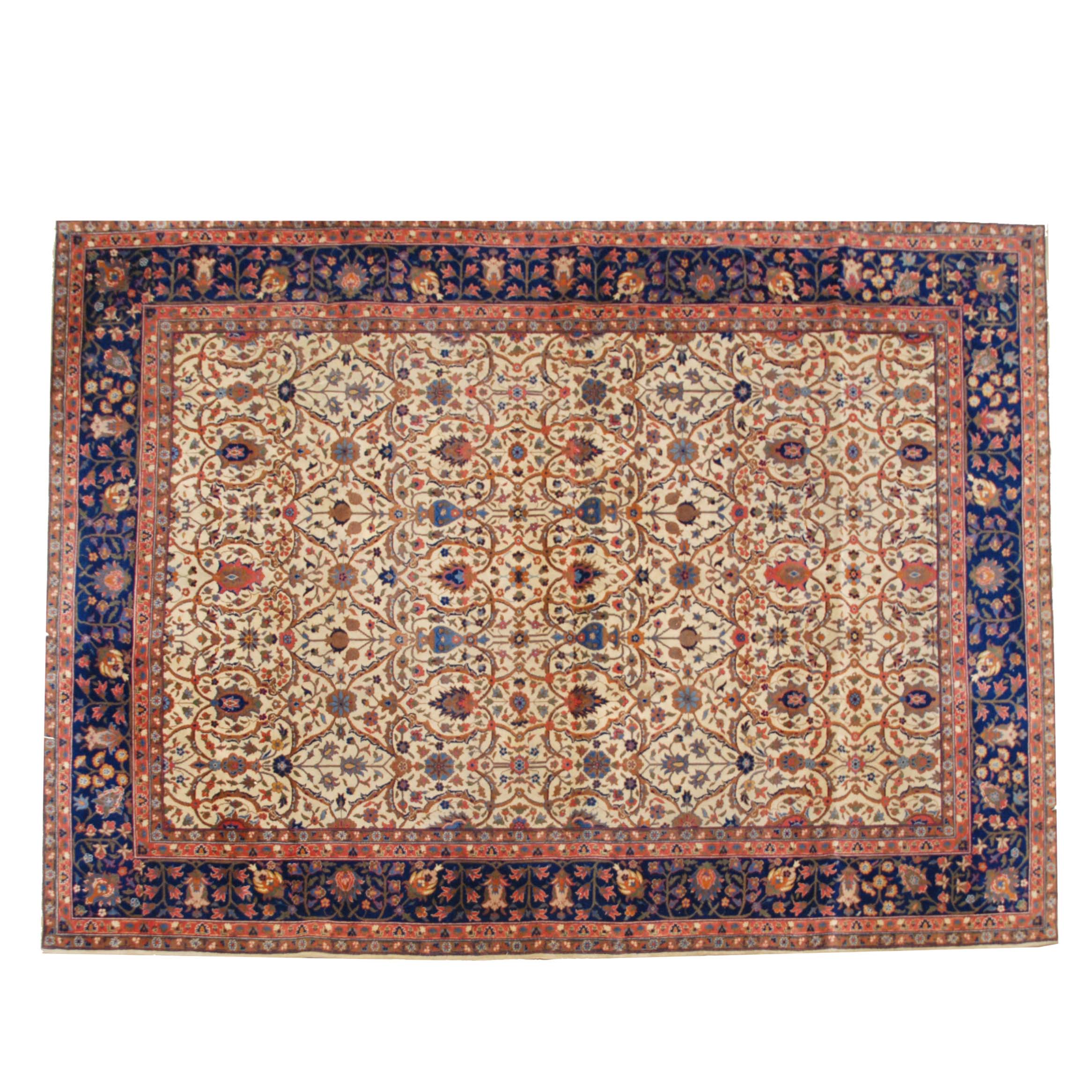 PERSIAN CARPET, SECOND HALF C20th