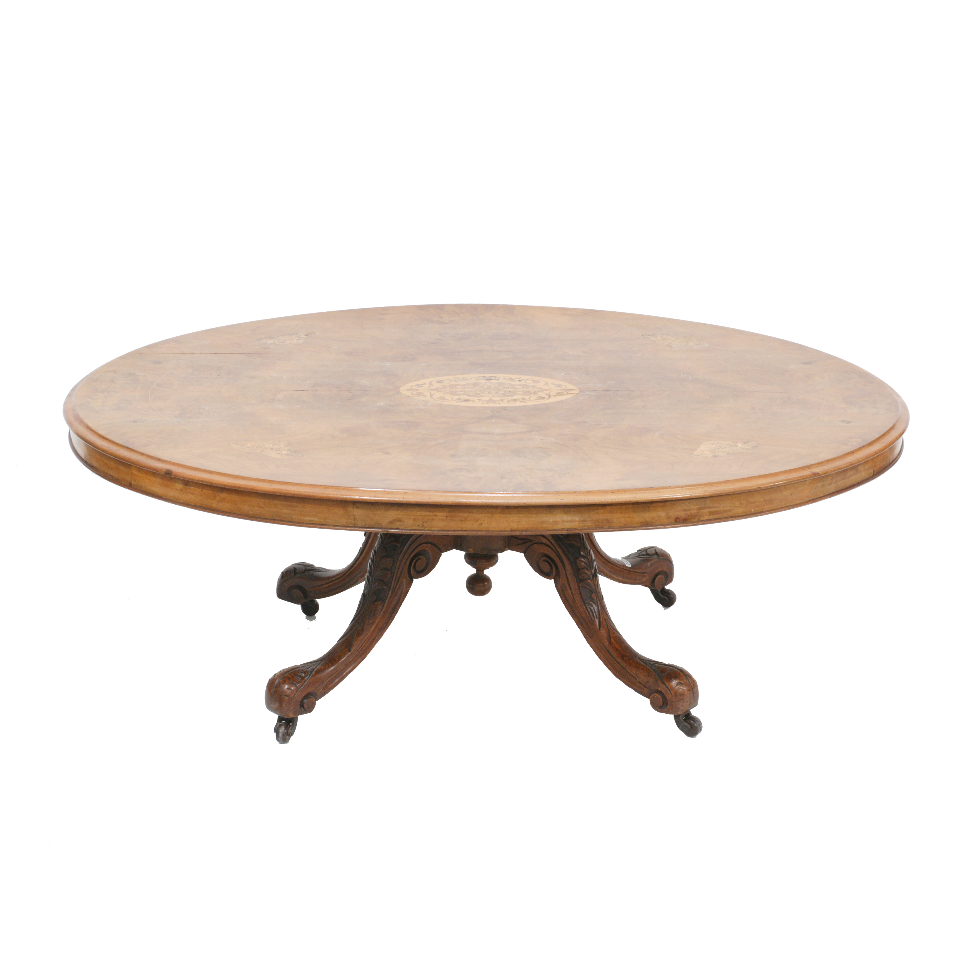 VICTORIAN CENTRE TABLE, MID C19th.