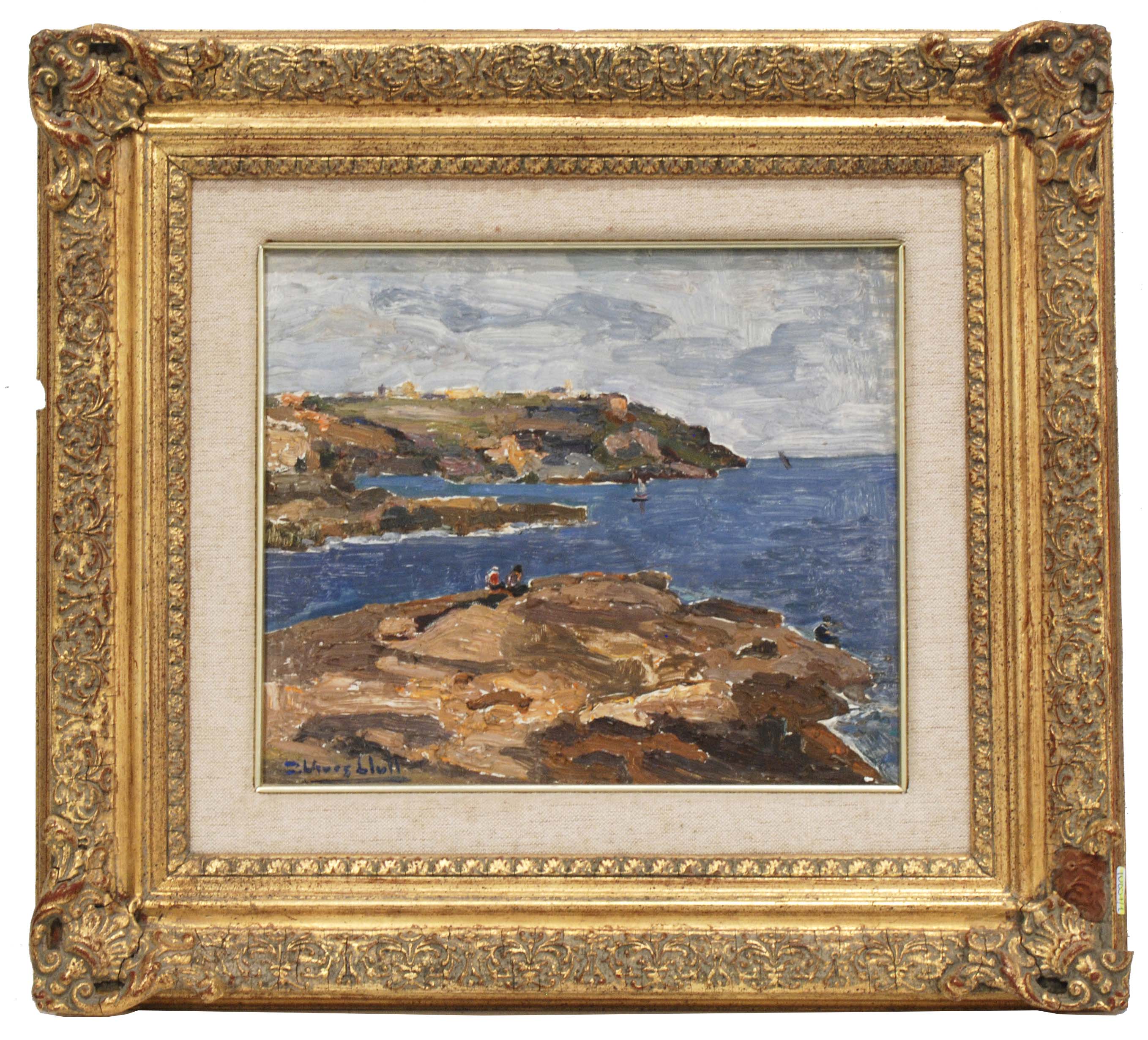 JOAN VIVES LLULL (1901-1982). "NORTH COAST OF MAHON", 1991