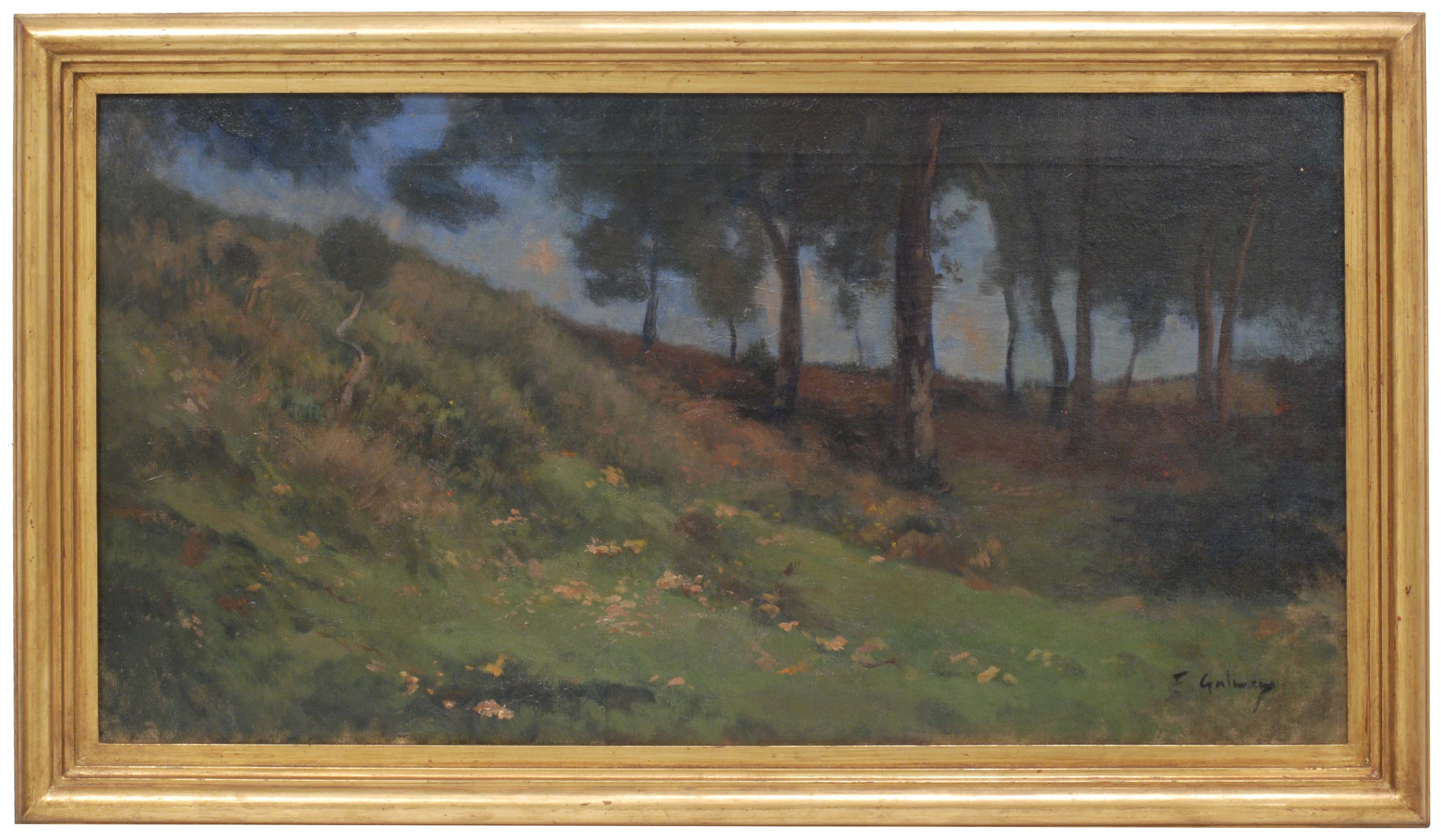 ENRIC GALWEY (1864-1931). "LANDSCAPE"