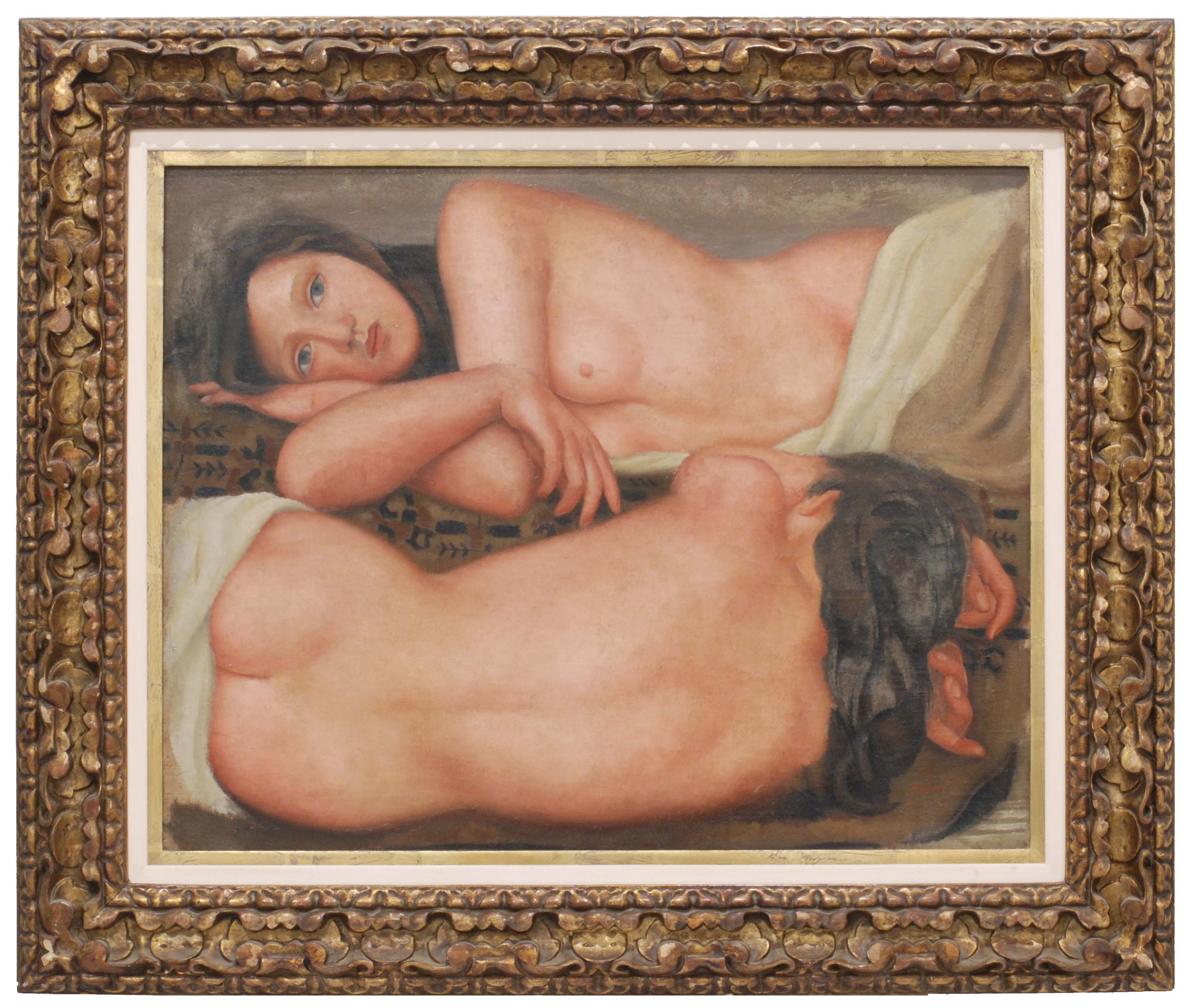 JOSÉ MARÍA DE TOGORES (1893-1970). "RECLING WOMEN", 1924