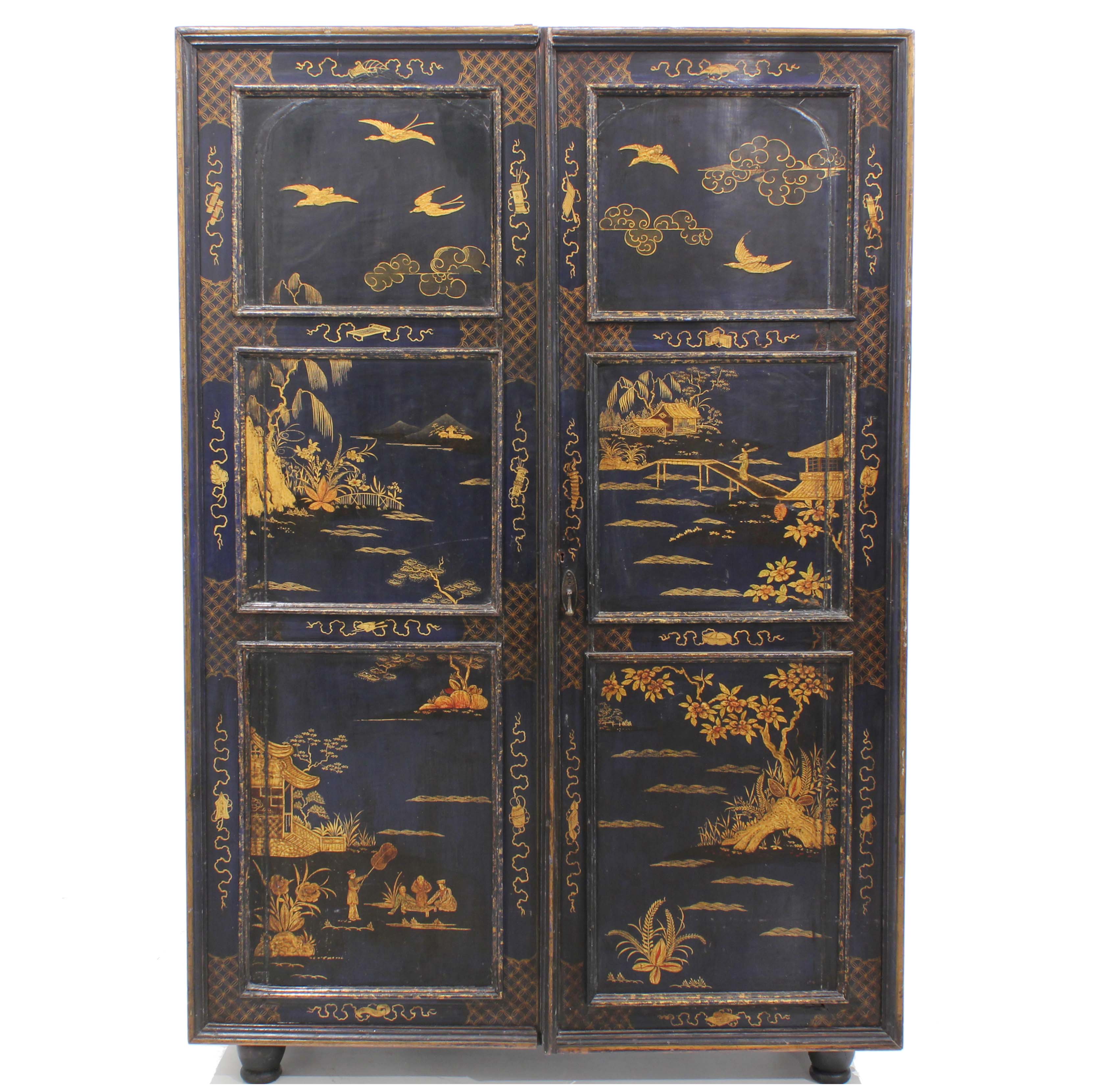 CHINESE CABINET, C19th.