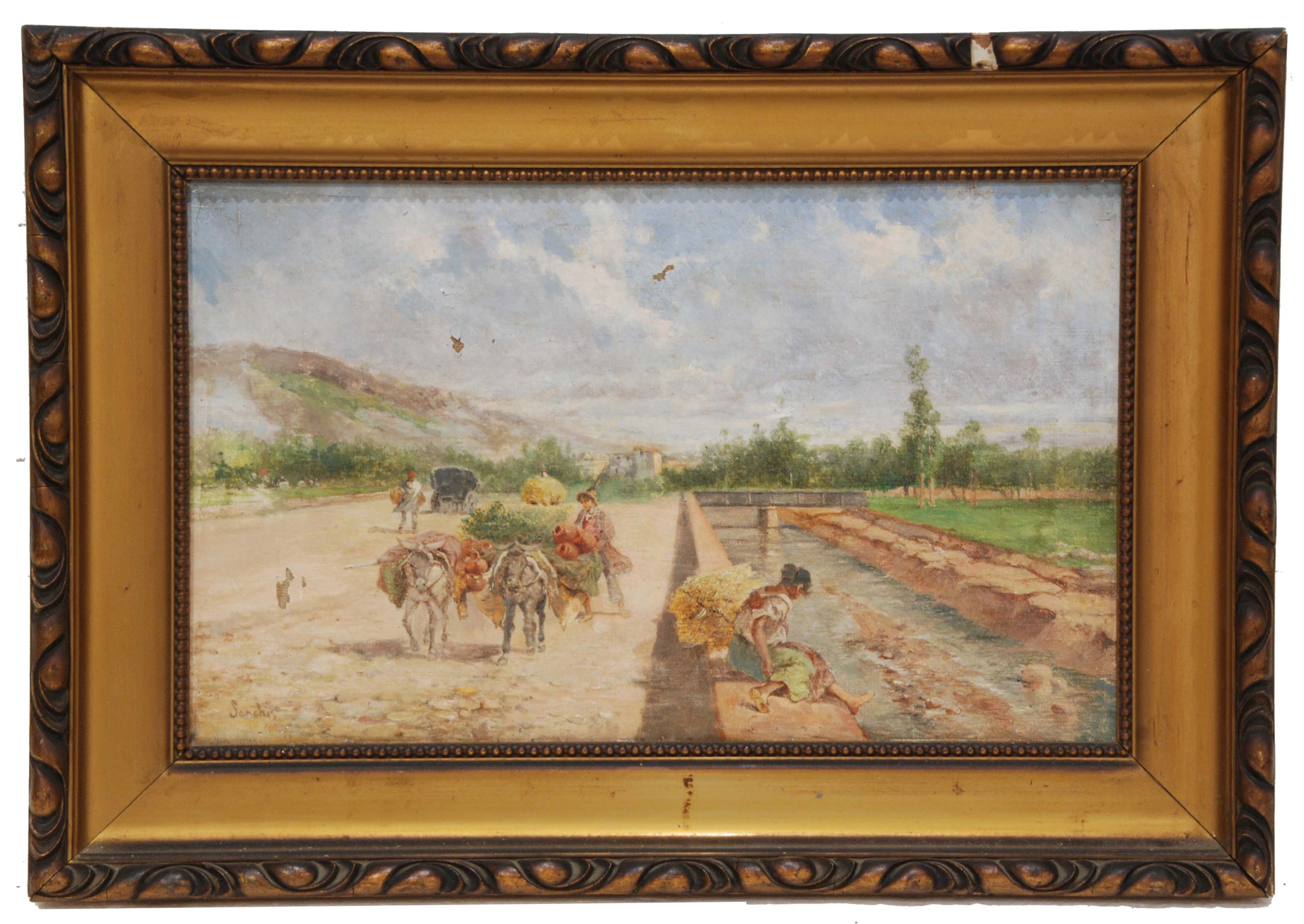 SPANISH SCHOOL, C19th-C20th. "RIVER".