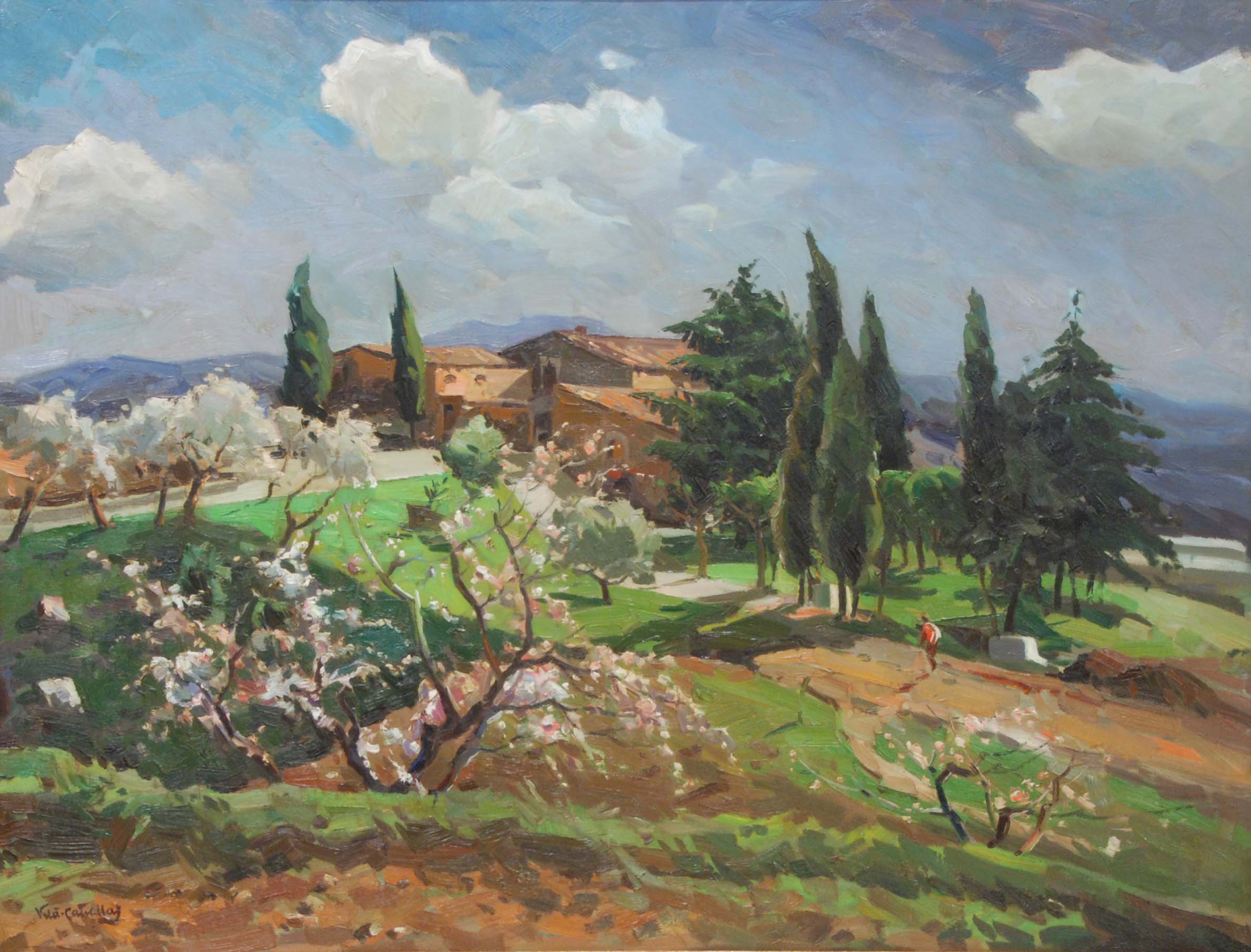 JOSEP Mª VILÀ CANYELLES (1913-2001). "COUNTRY HOUSE".