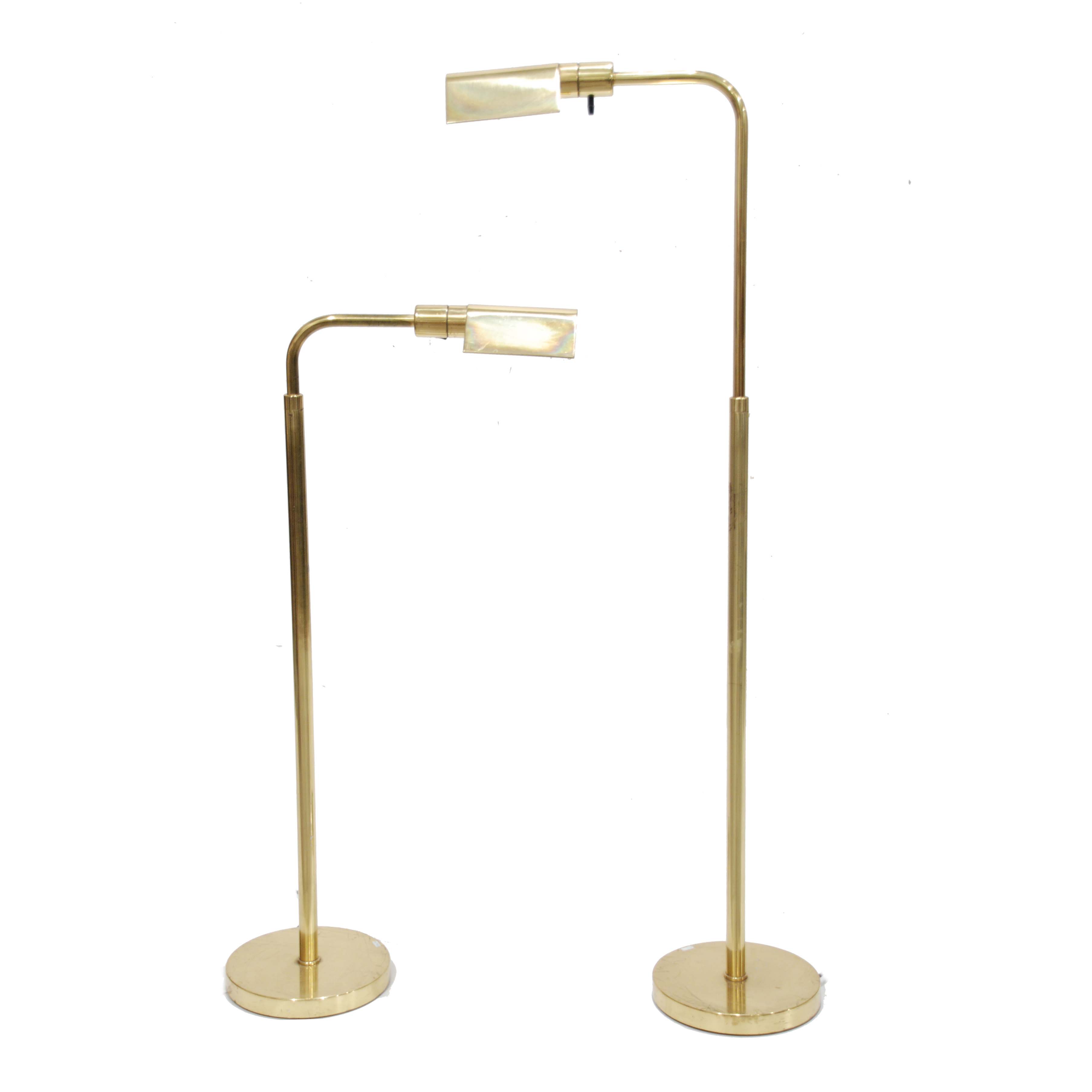 PAIR OF STANDING LAMPS, MID C20th