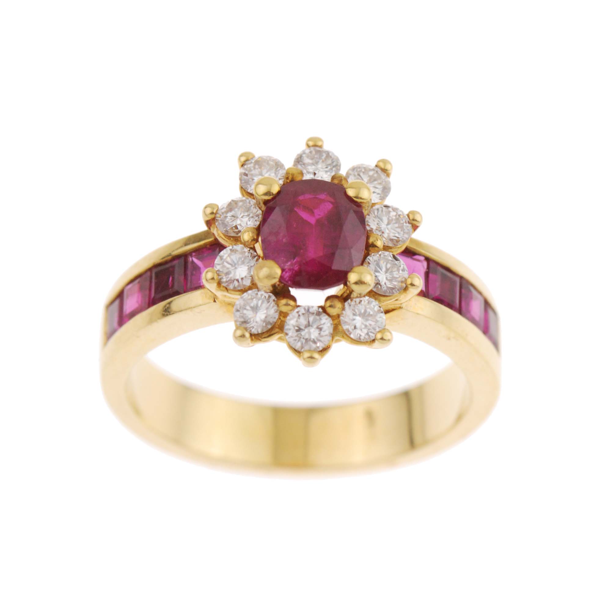 ROSETTE RUBY RING