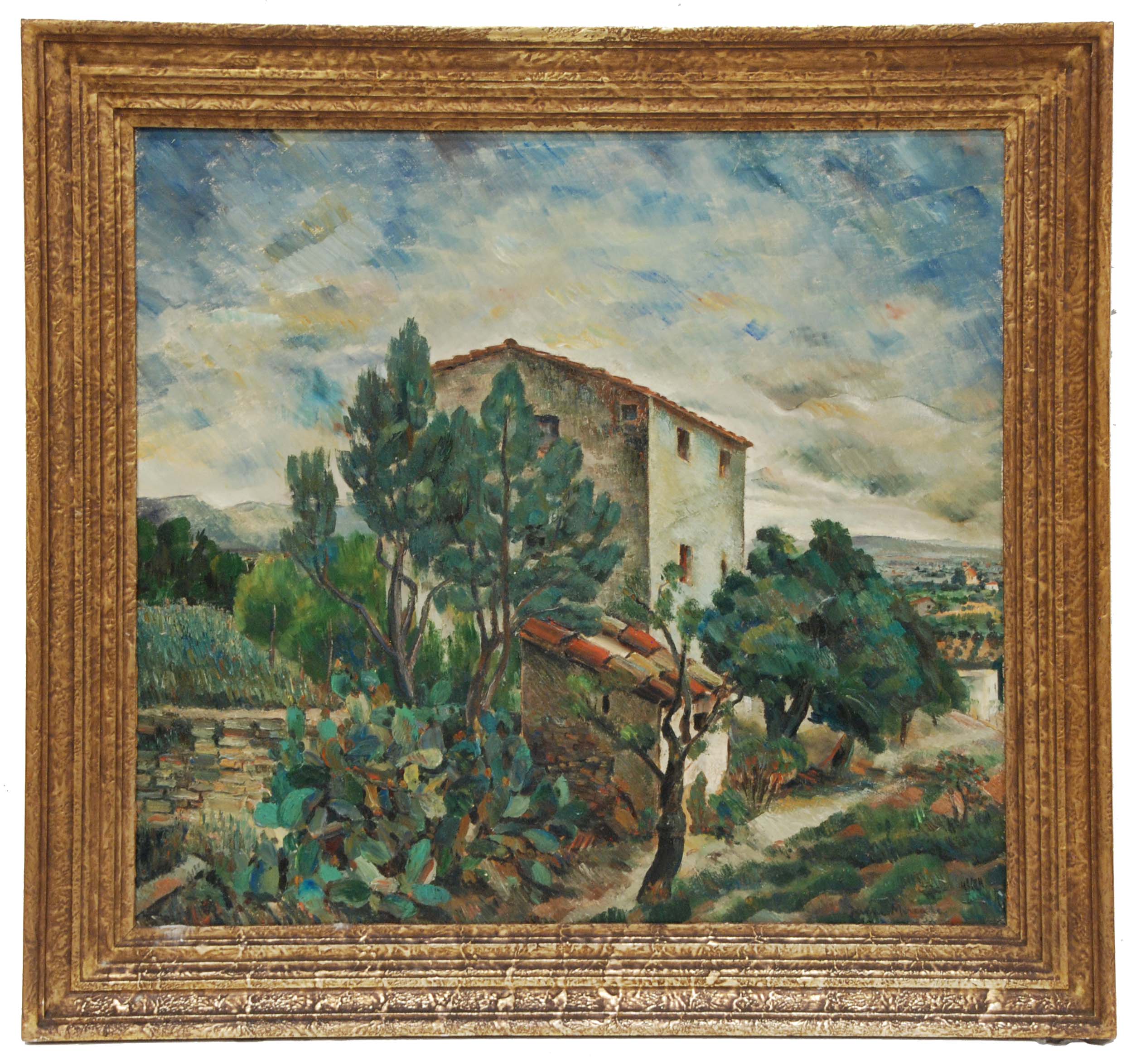 JAUME MERCADÉ I QUERALT (1887-1967). "LANDSCAPE"