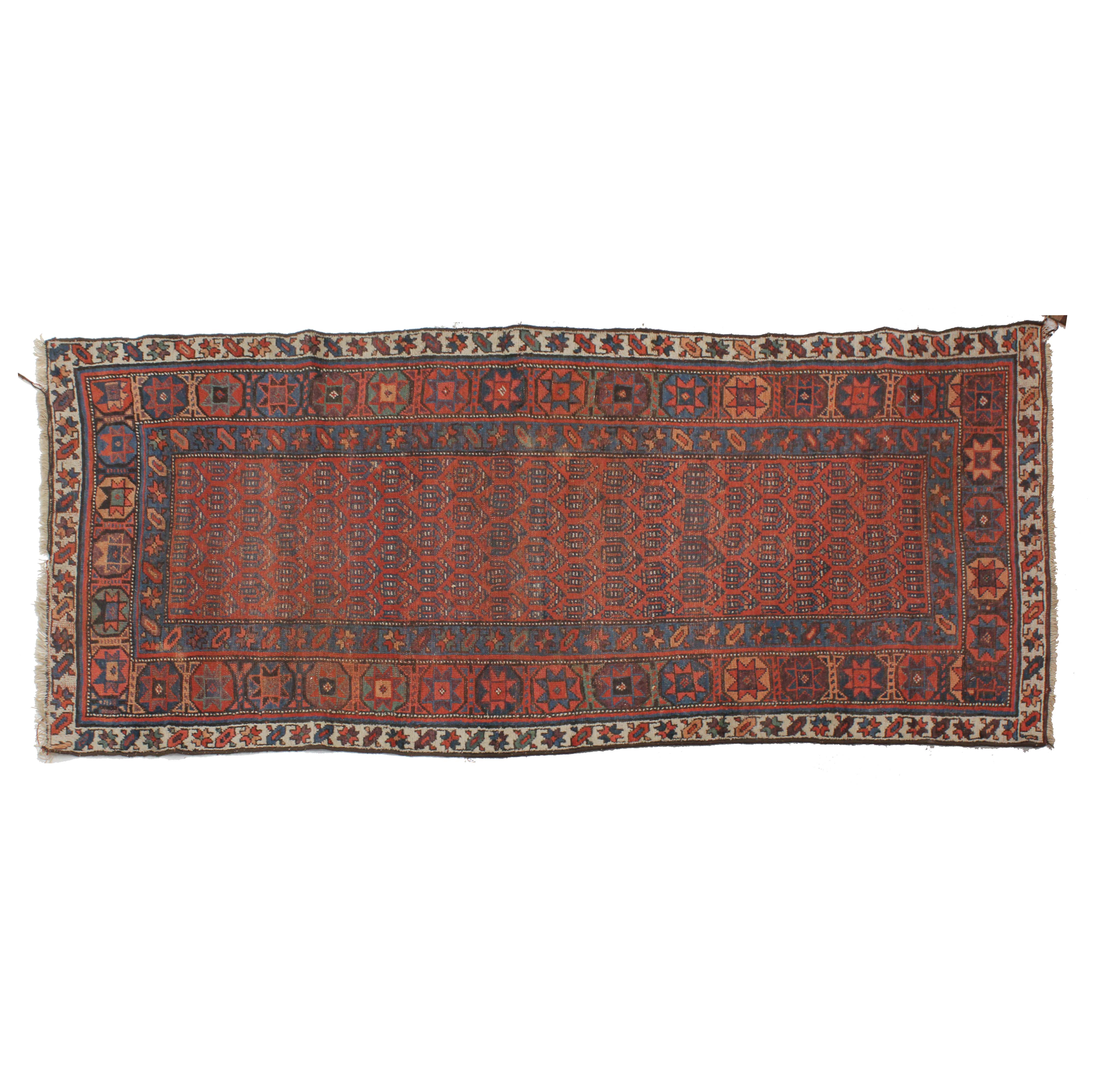 PERSIAN HALL CARPET, MID C20th. 