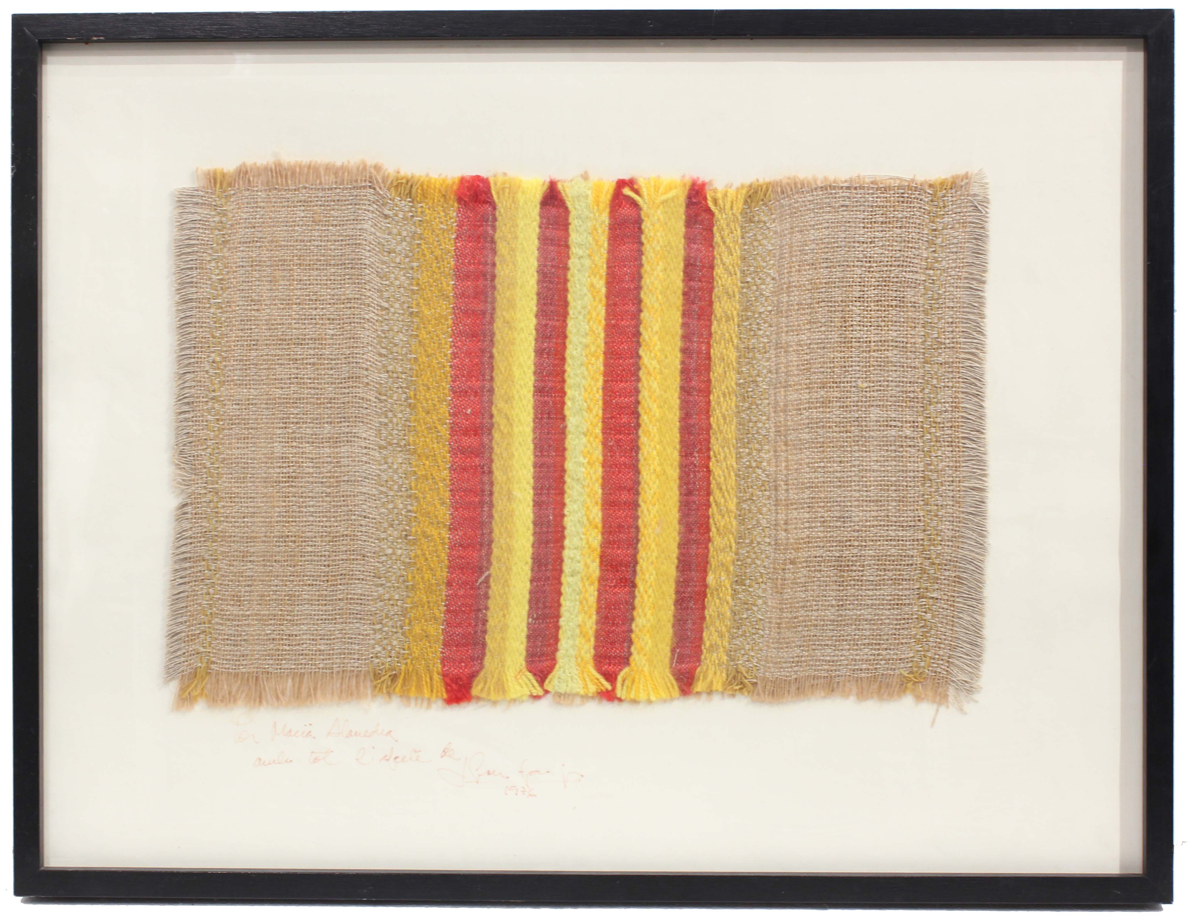 JOSEP GRAU-GARRIGA (1929-2011). "SENYERA", 1976.