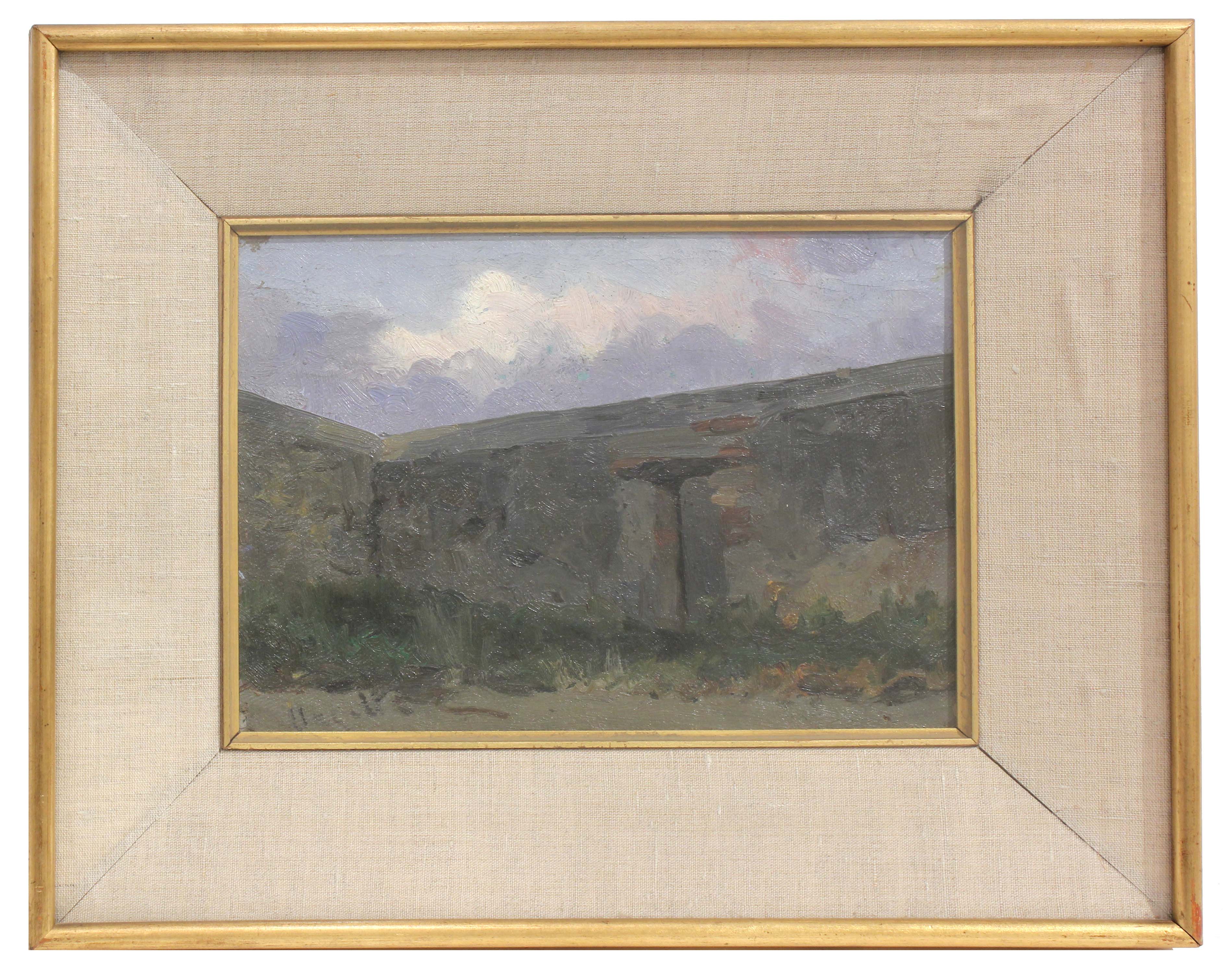 MODEST URGELL I INGLADA (1839-1919). "GARDEN WALL".