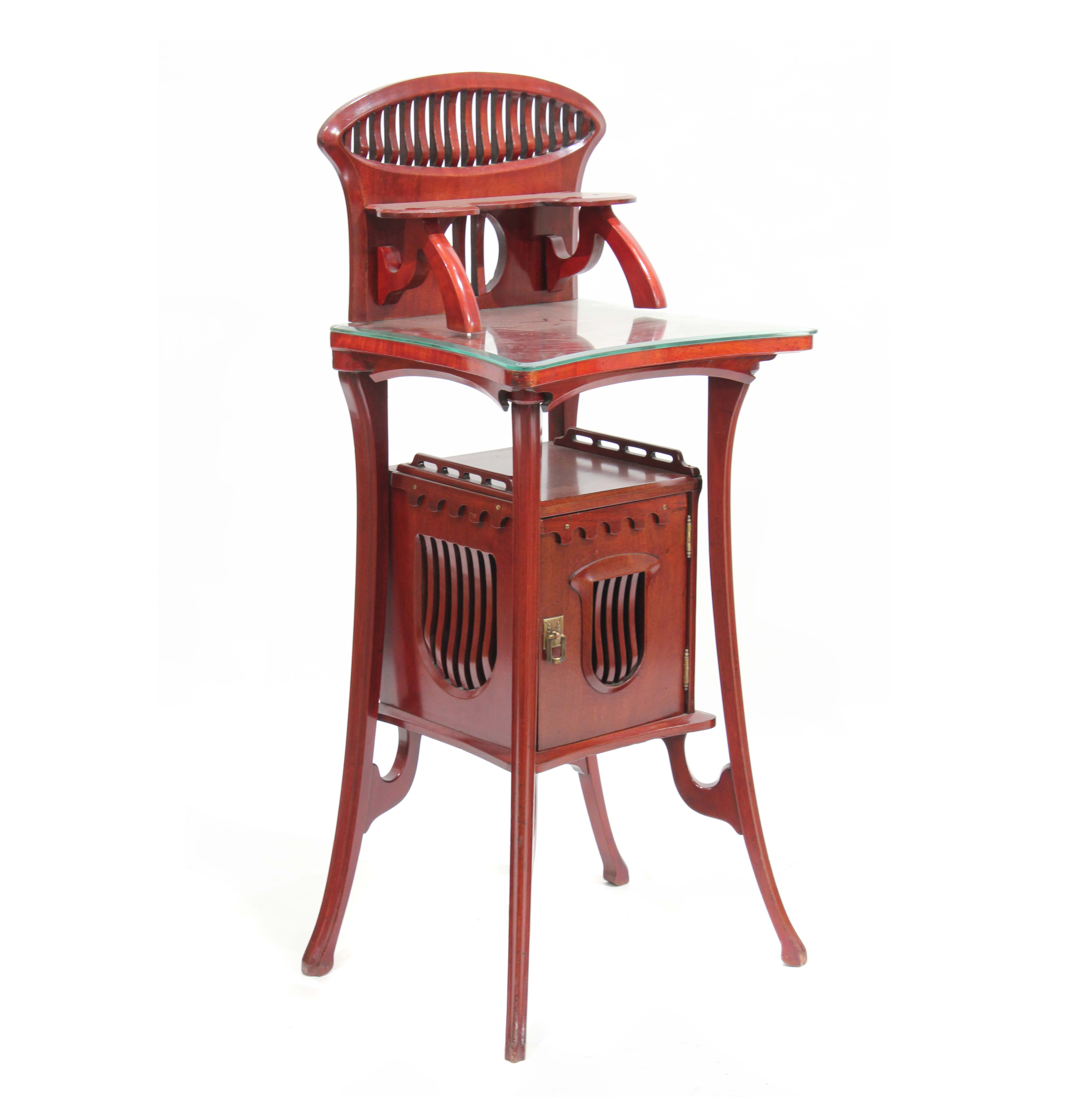 ART DECO BEDSIDE TABLE, CIRCA 1920 