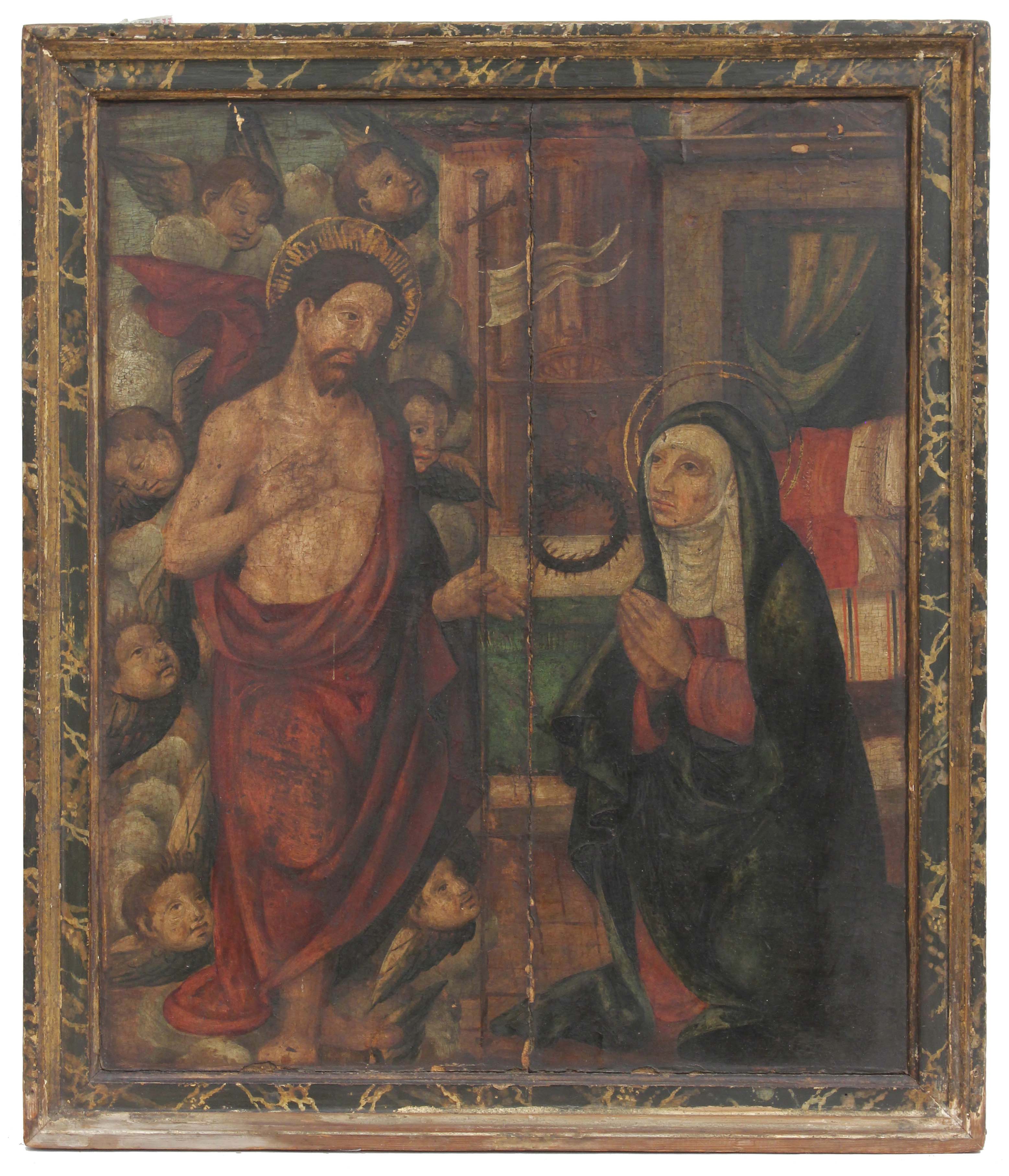 SPANISH SCHOOL, C16th. "NOLI ME TANGERE".