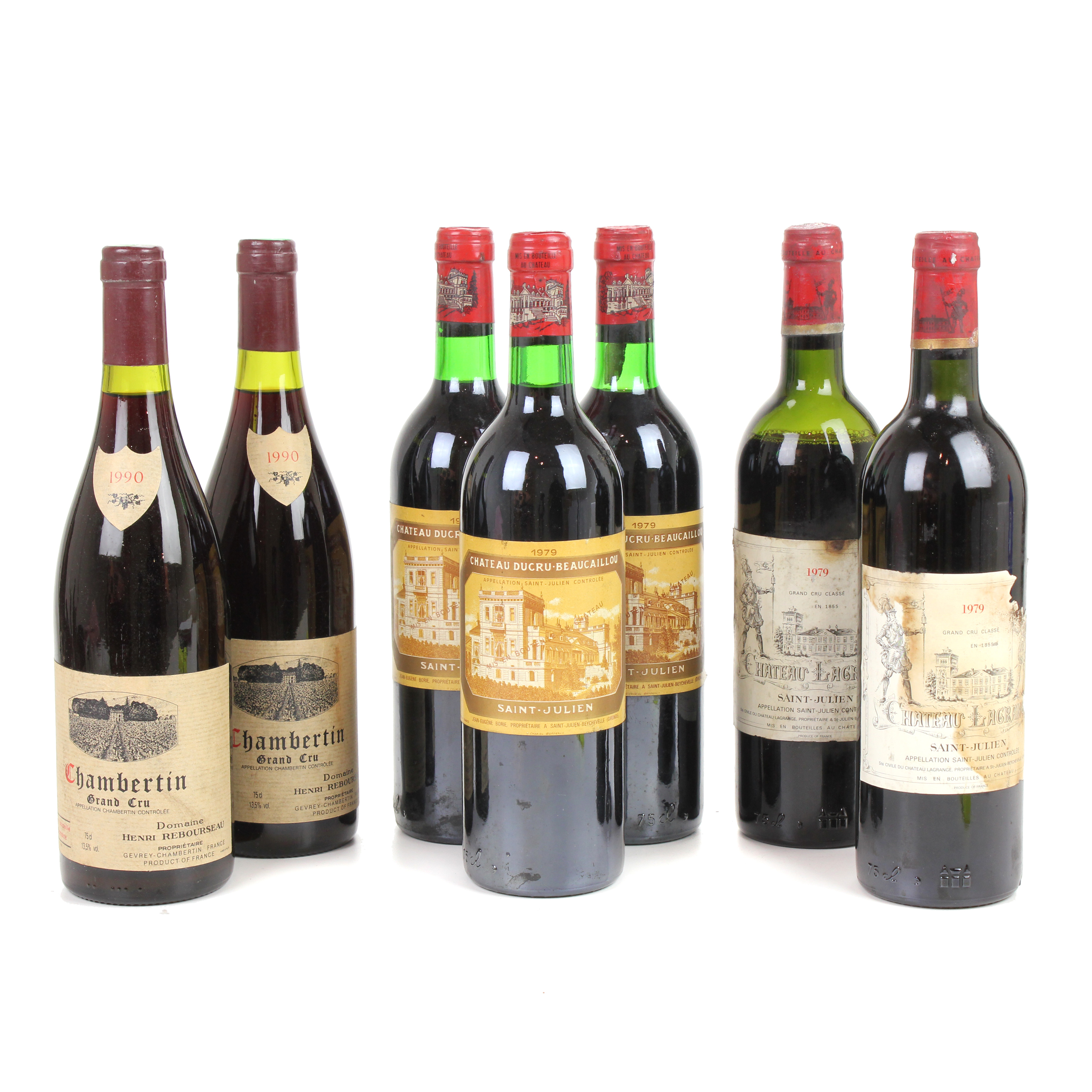 LOT OF FRENCH WINES.