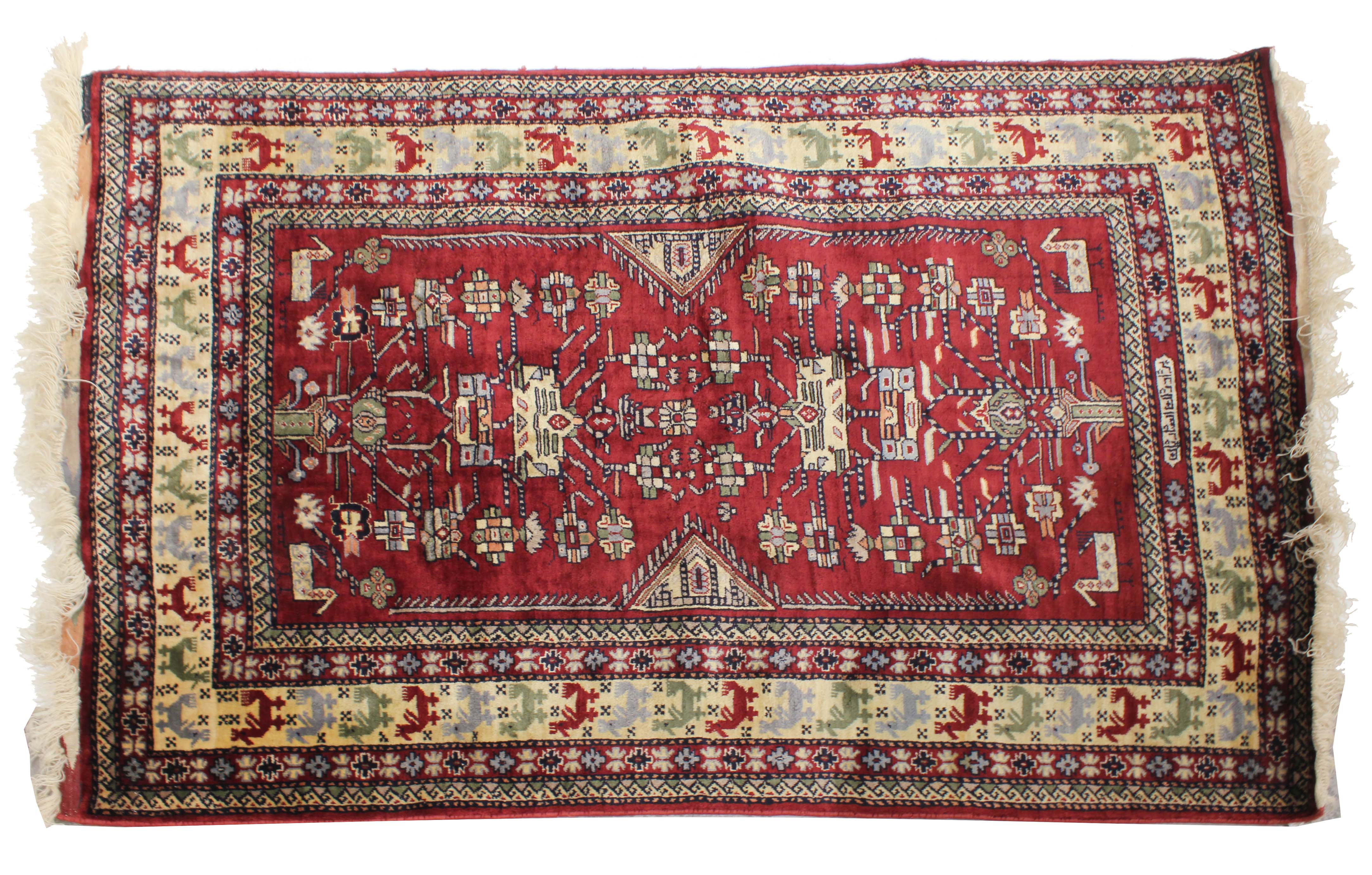 CARPET, PROBABLY FROM QAZAX, AZERBAIJAN, C20th.