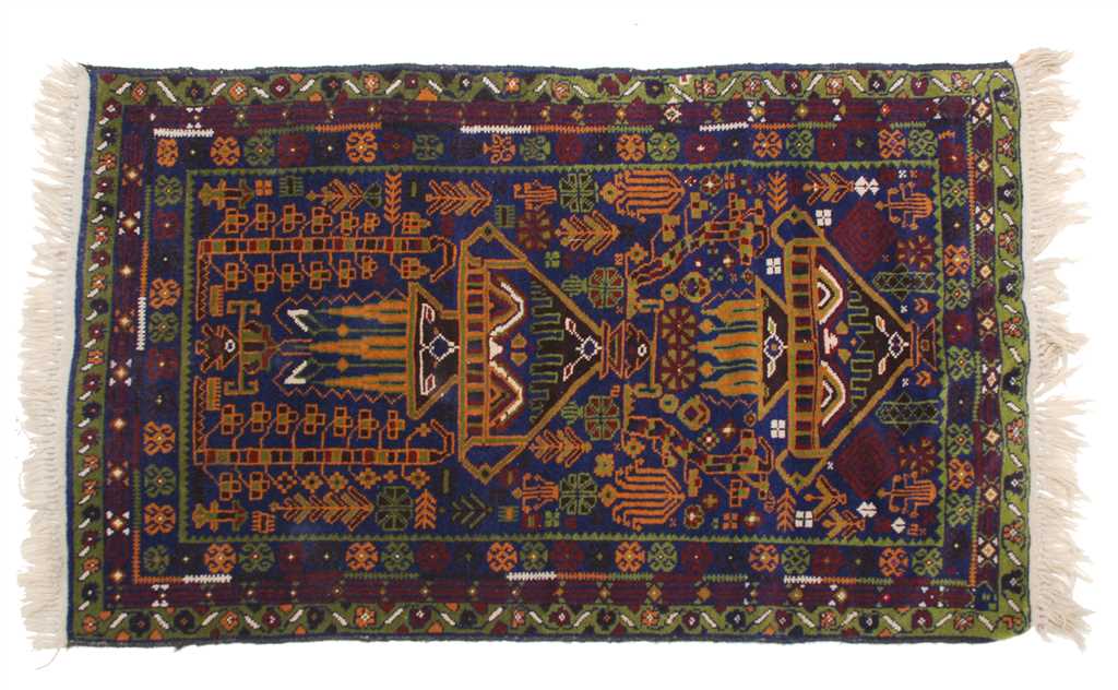 ALFOMBRA ORIENTAL, SIGLO XX. 