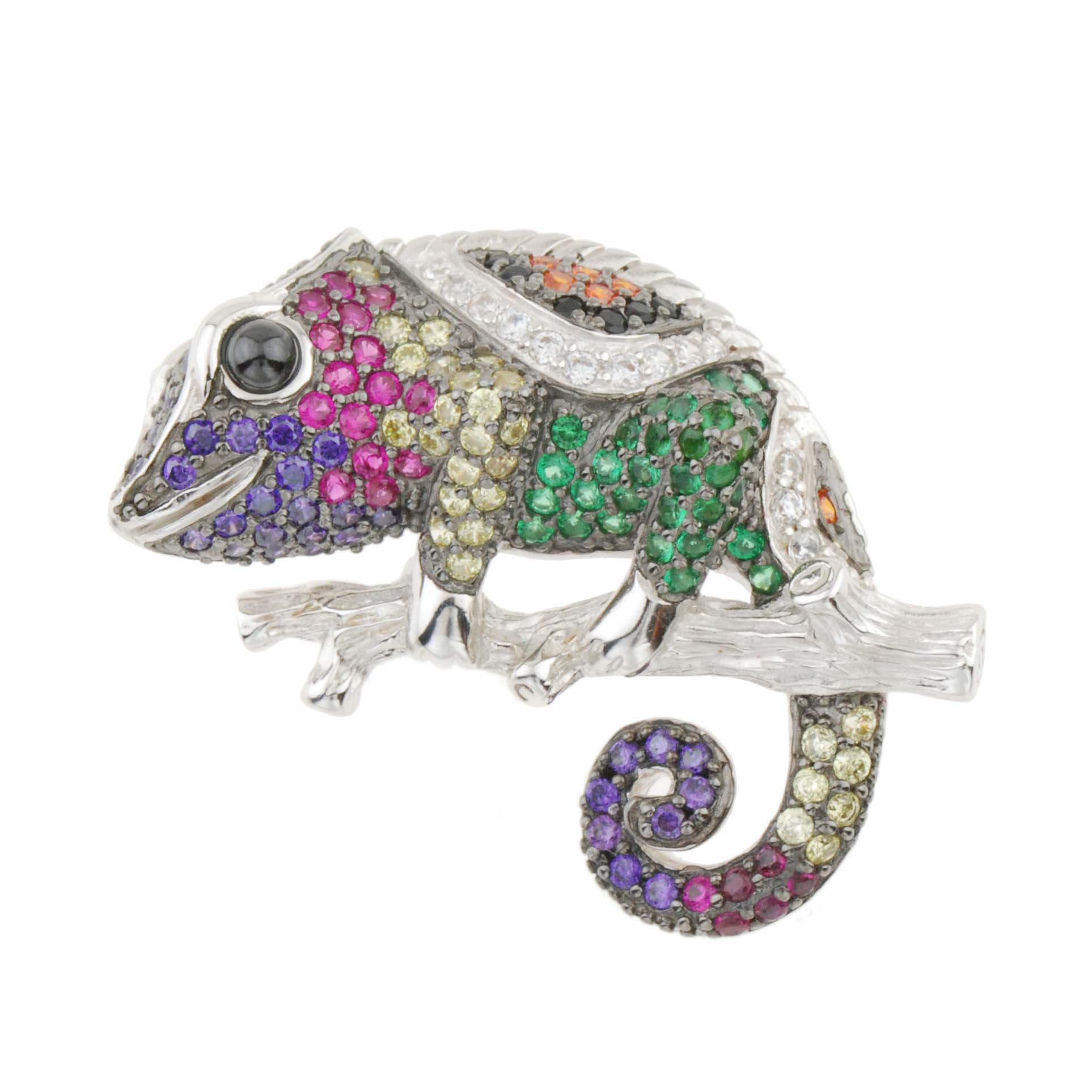 CHAMELEON BROOCH-PENDANT 