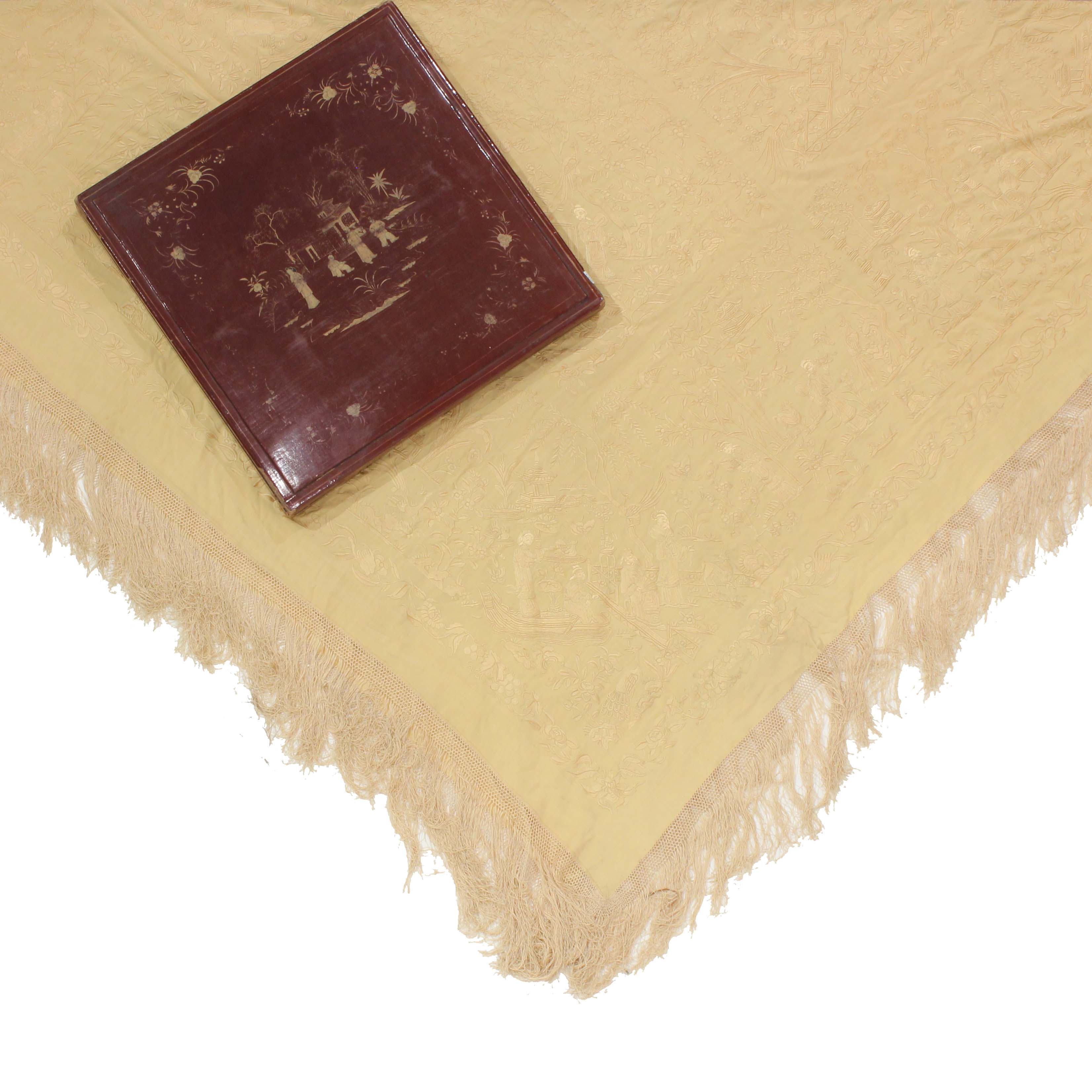MANILA SHAWL, END C19th.