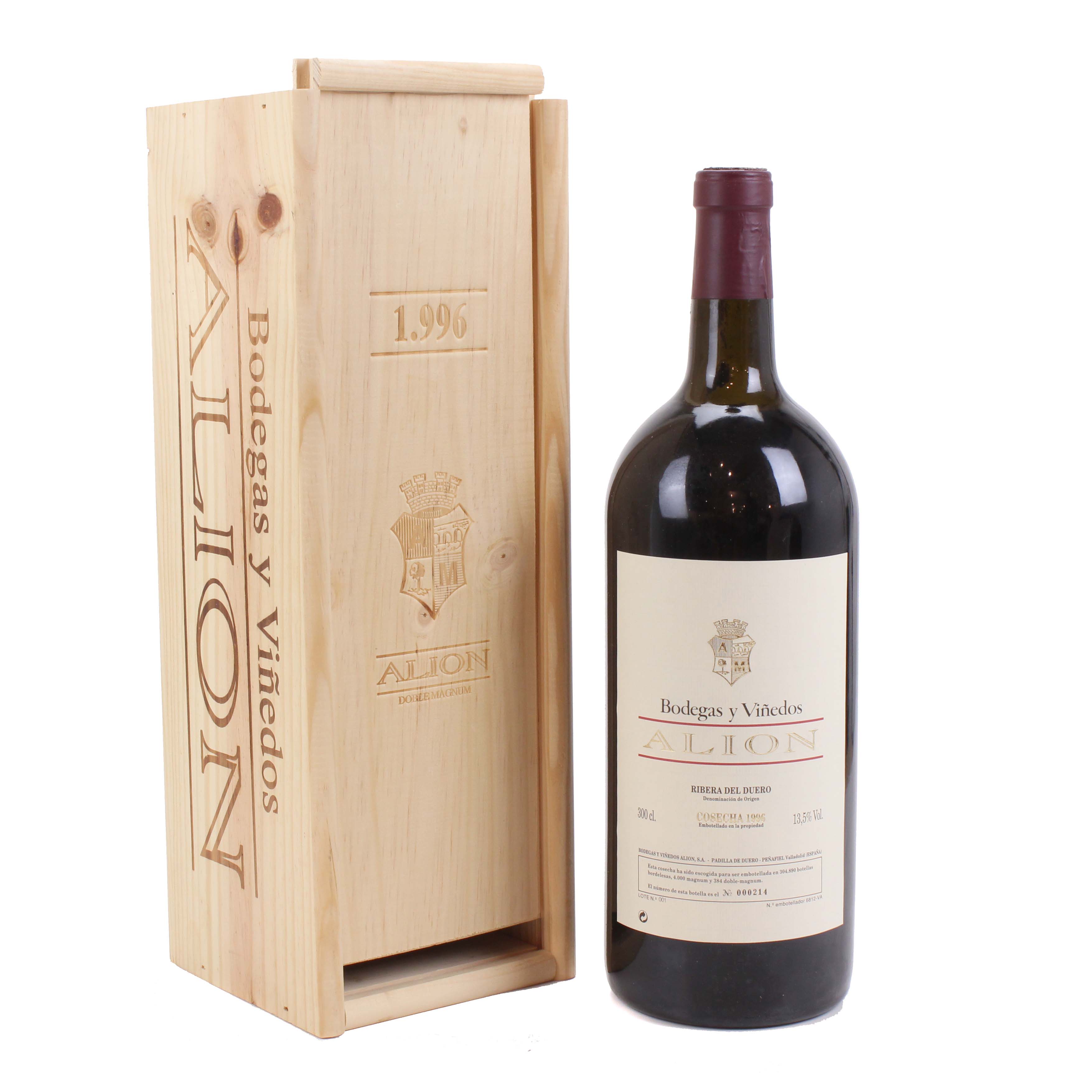 ONE DOUBLE MAGNUM OF VEGA SICILIA, ALION, RIBERA DEL DUERO,