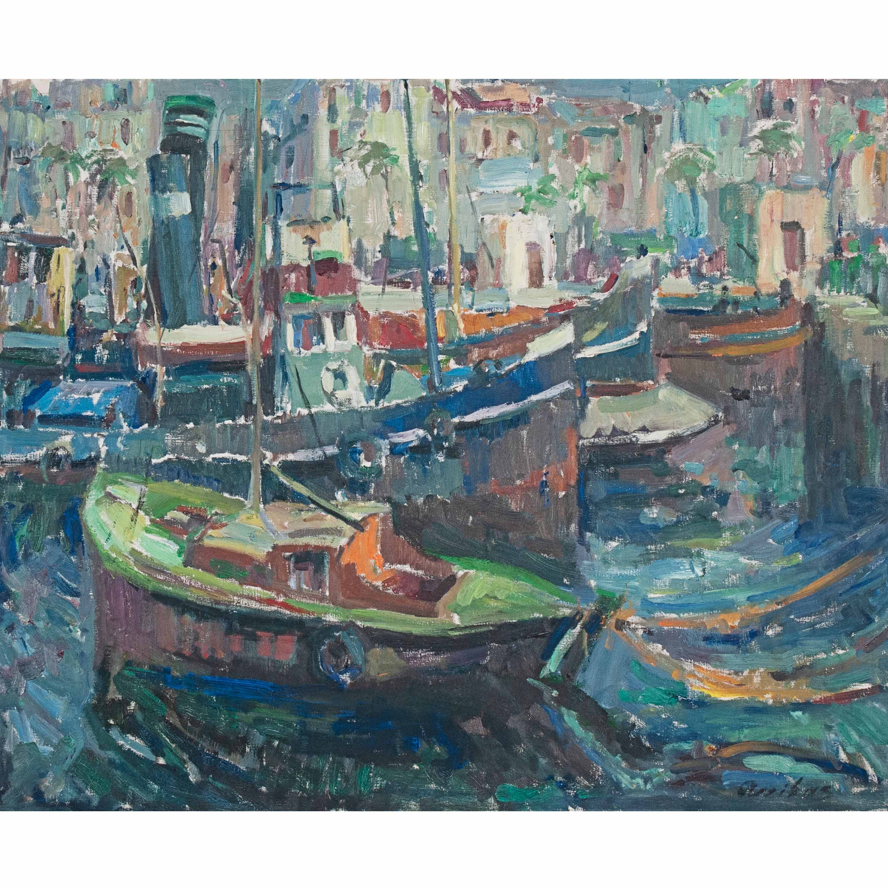 PERE ARRIBAS PEREZ (1924-1996) "PUERTO"