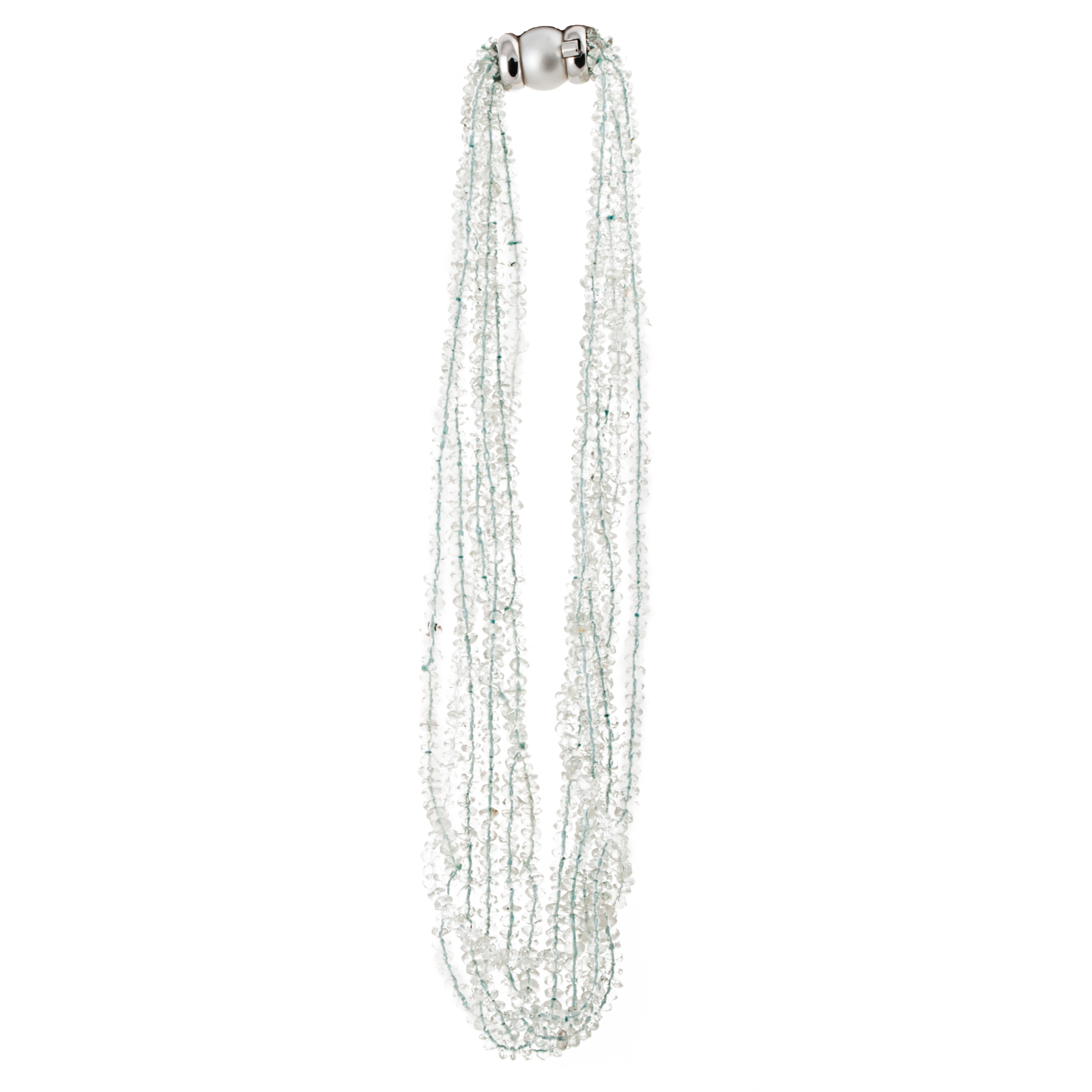 AQUAMARINE NECKLACE. 