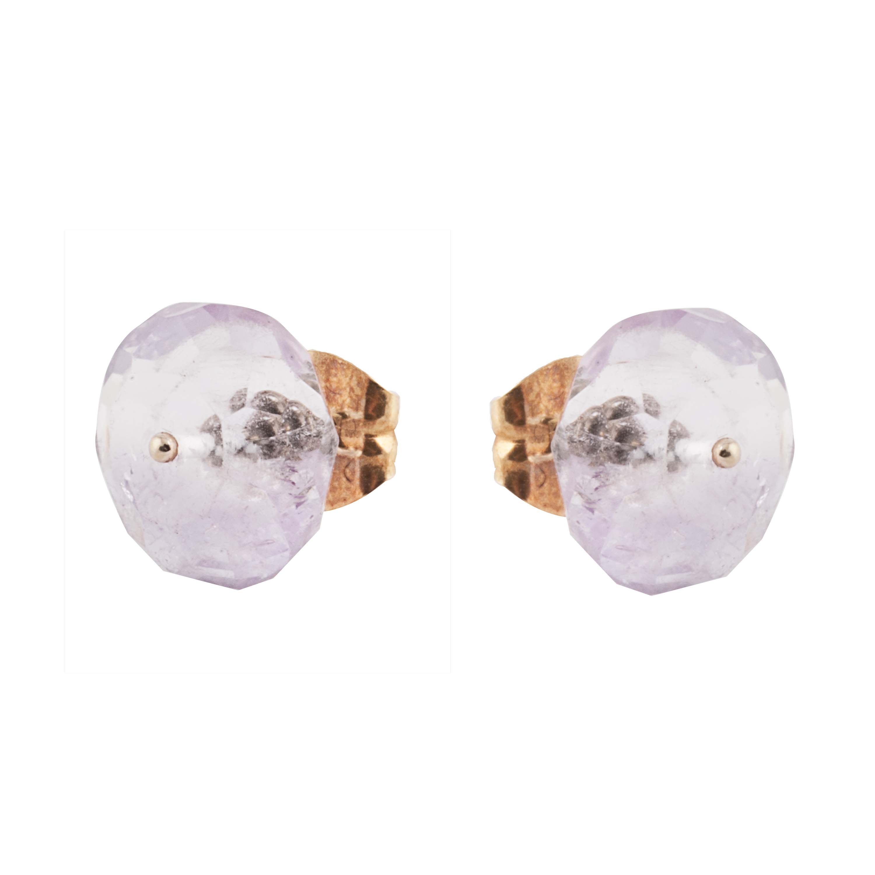 AMETHYST EARRINGS.