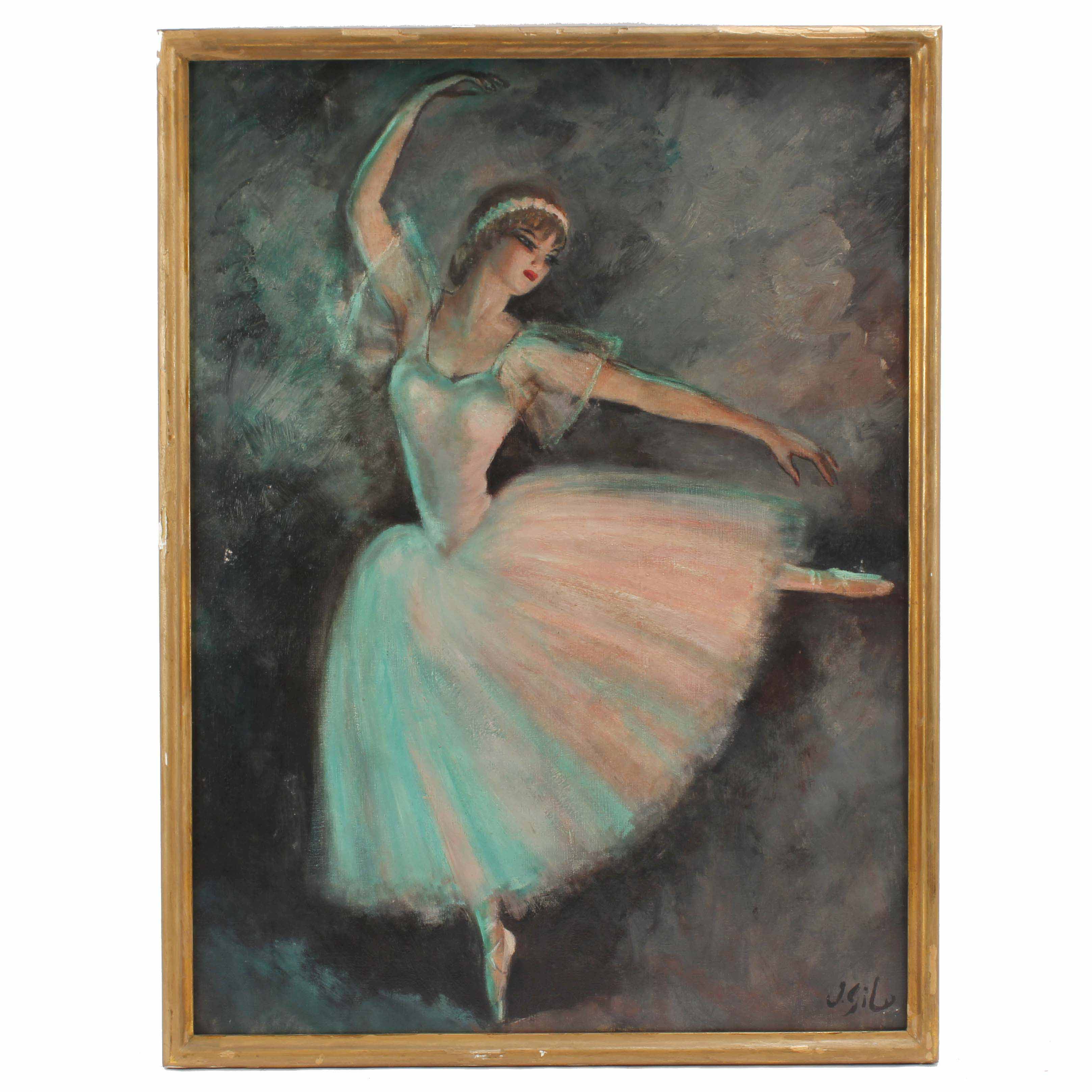 JOAN GIL I GIL (1900-1984). "BAILARINA".