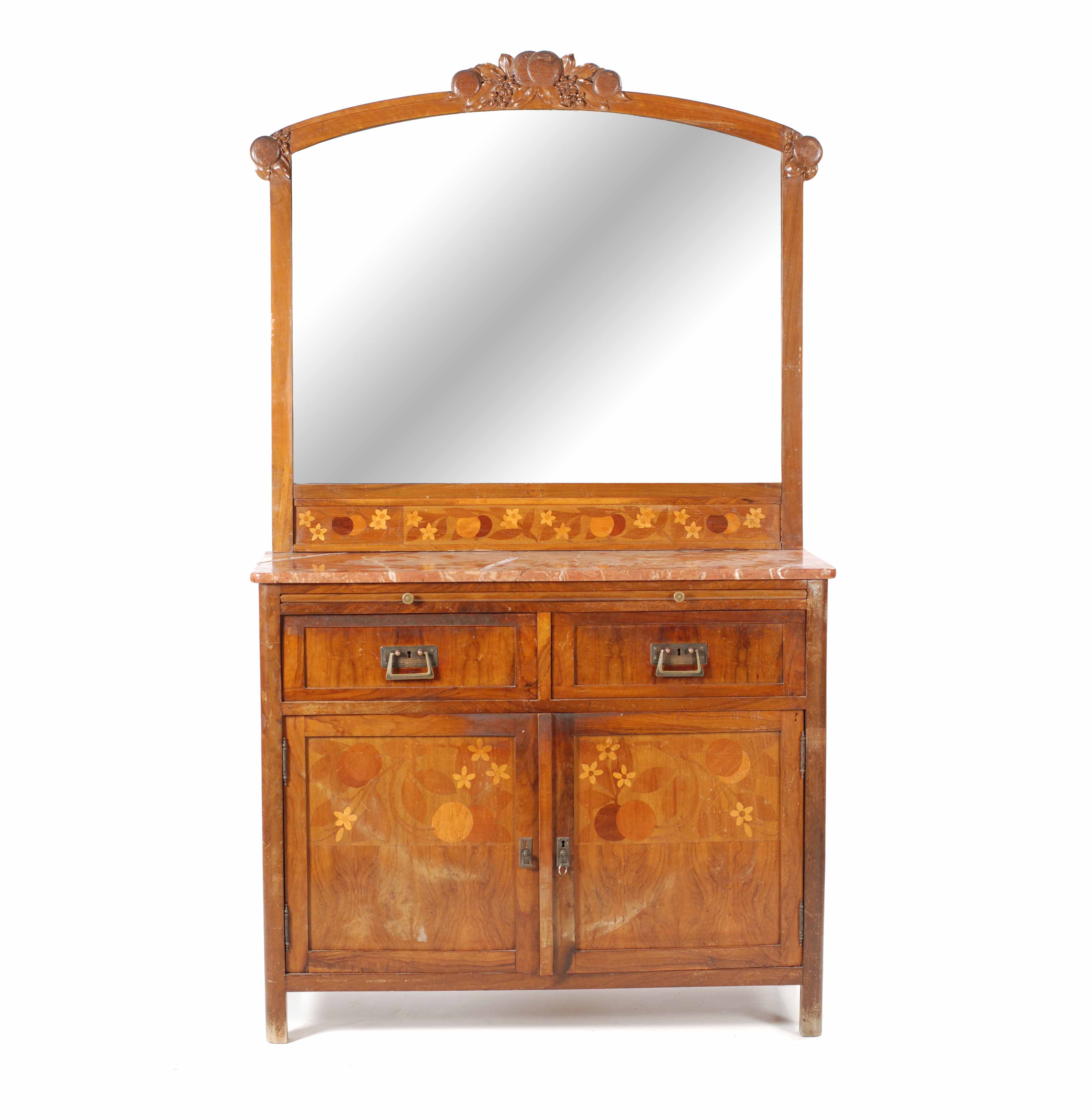 CÍRCULO DE GASPAR HOMAR (1870-1953). MUEBLE RECIBIDOR, PRIM